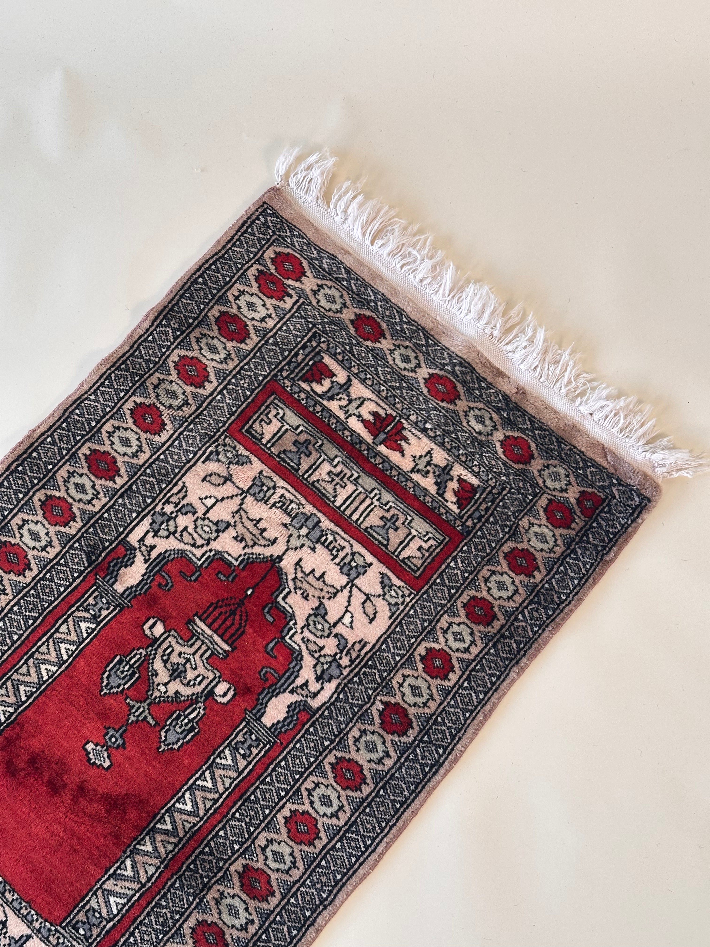 Tapis vintage style Anatolien en laine