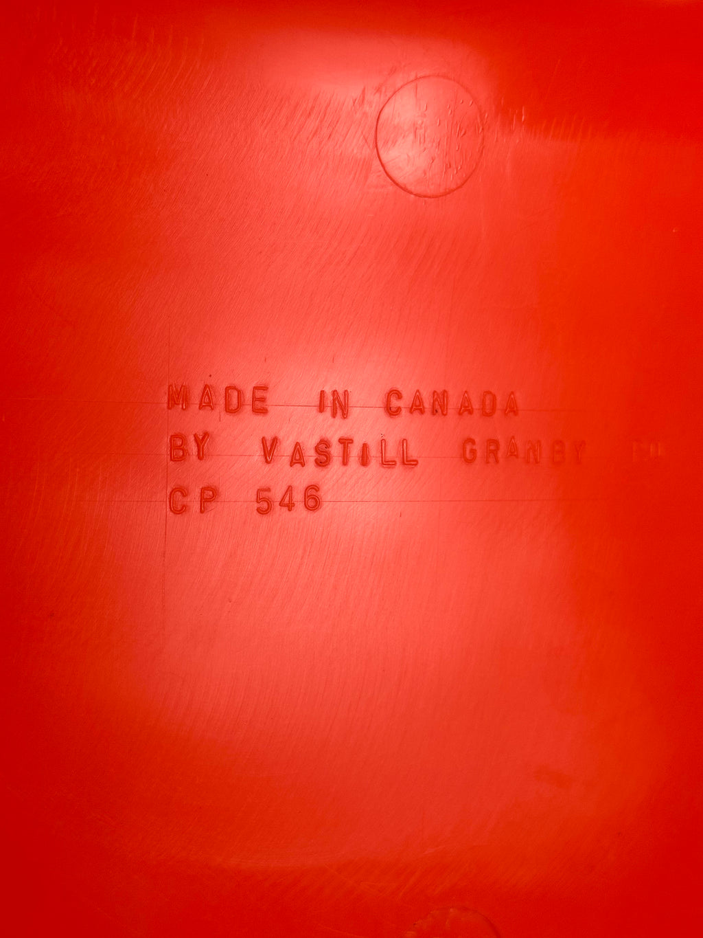Banc en plastique du Québec