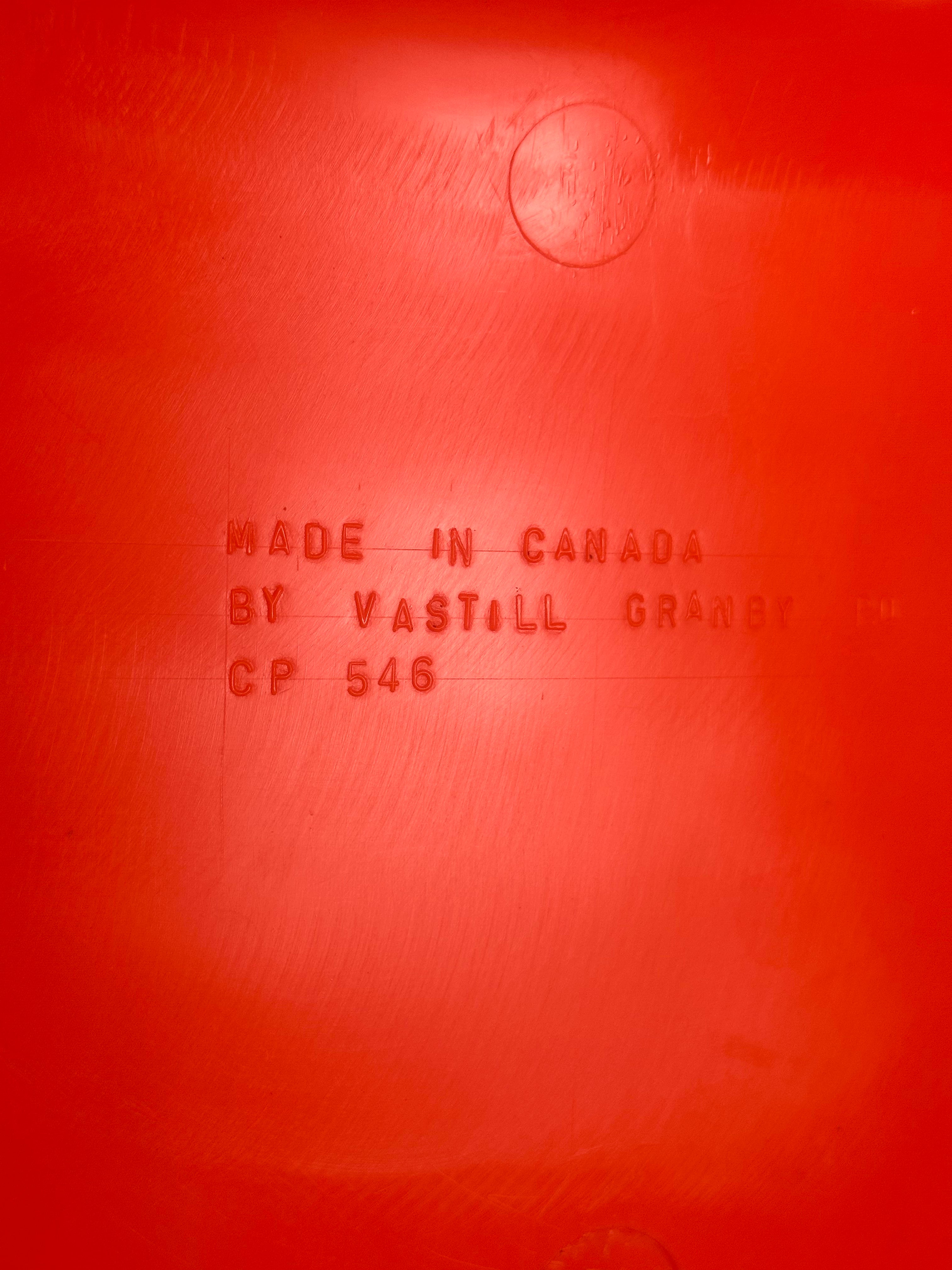 Banc en plastique du Québec