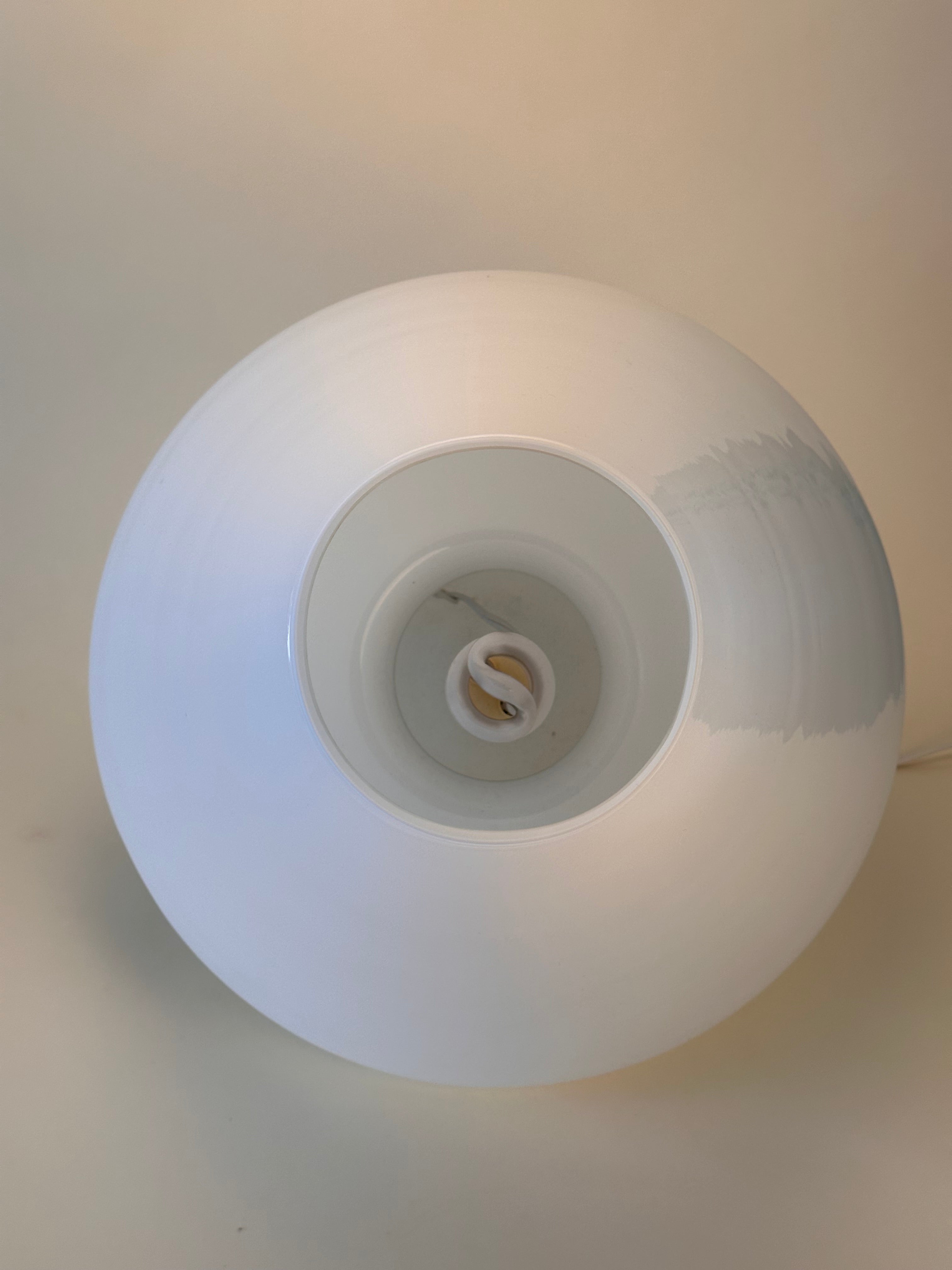 Lampe de table "champignon" en verre de Murano