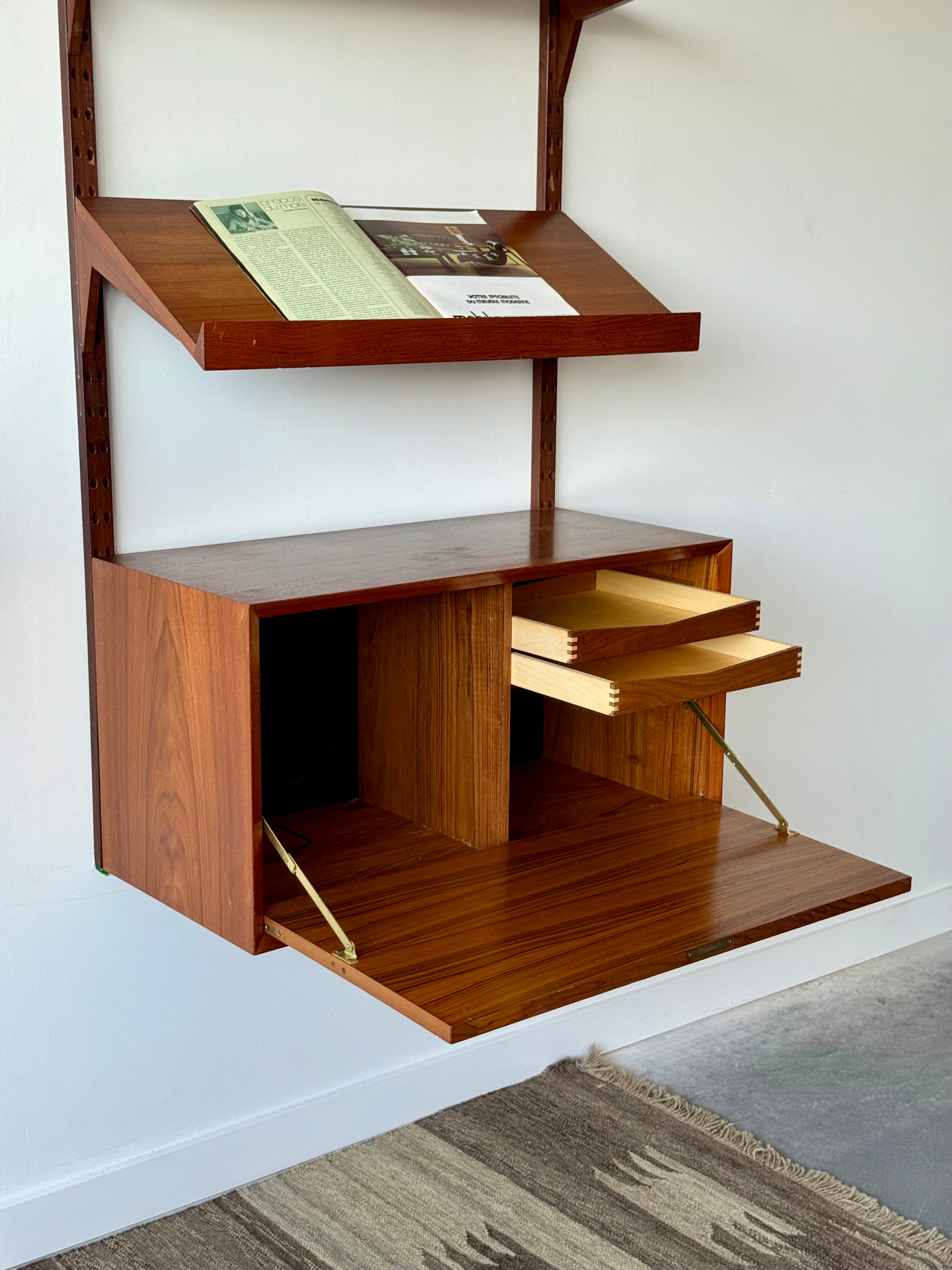 Système d’étagères Cado par Poul Cadovius, Danemark, 1960