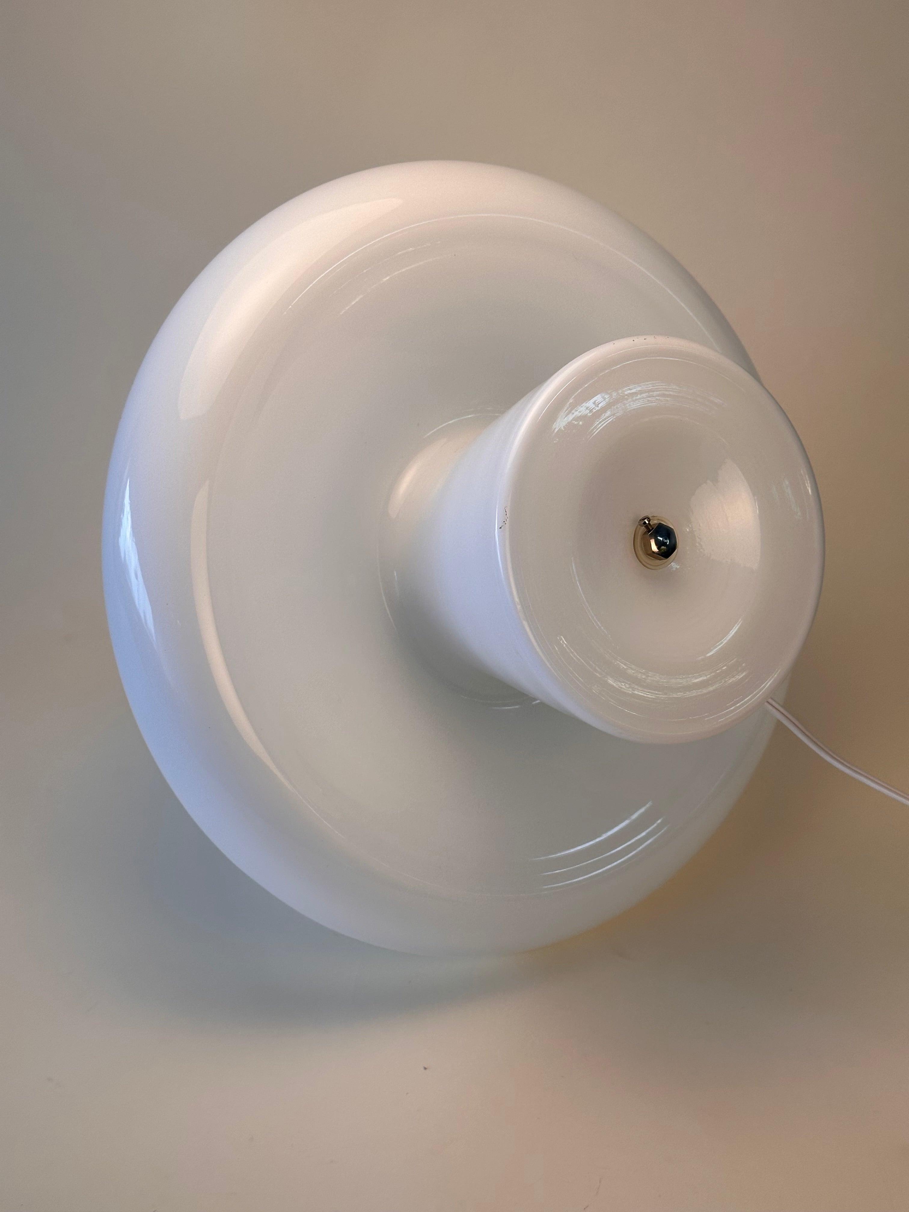 Lampe de table "champignon" en verre de Murano