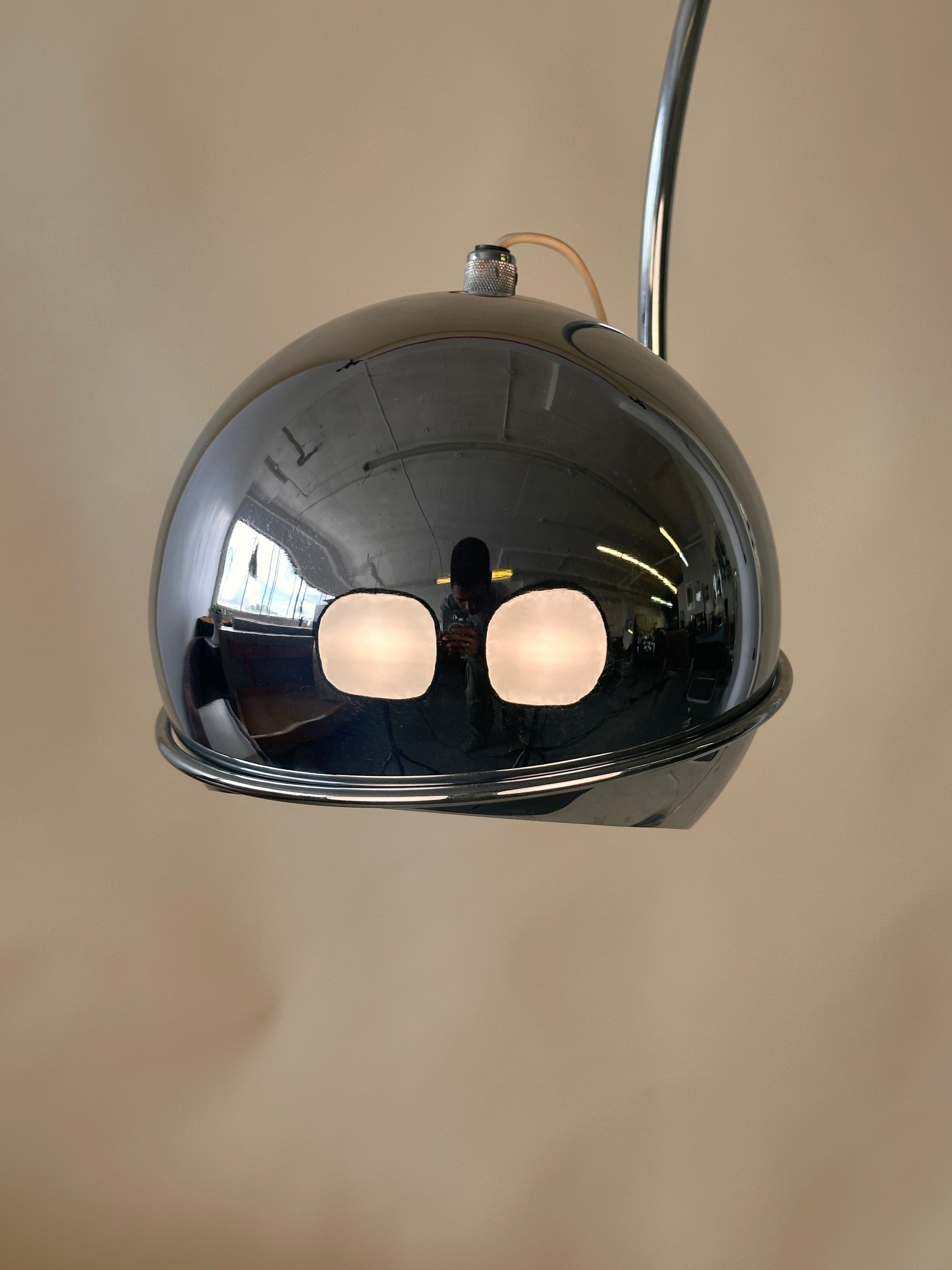 Lampe eyeball sur pieds par Gepo Amsterdam, 1970s