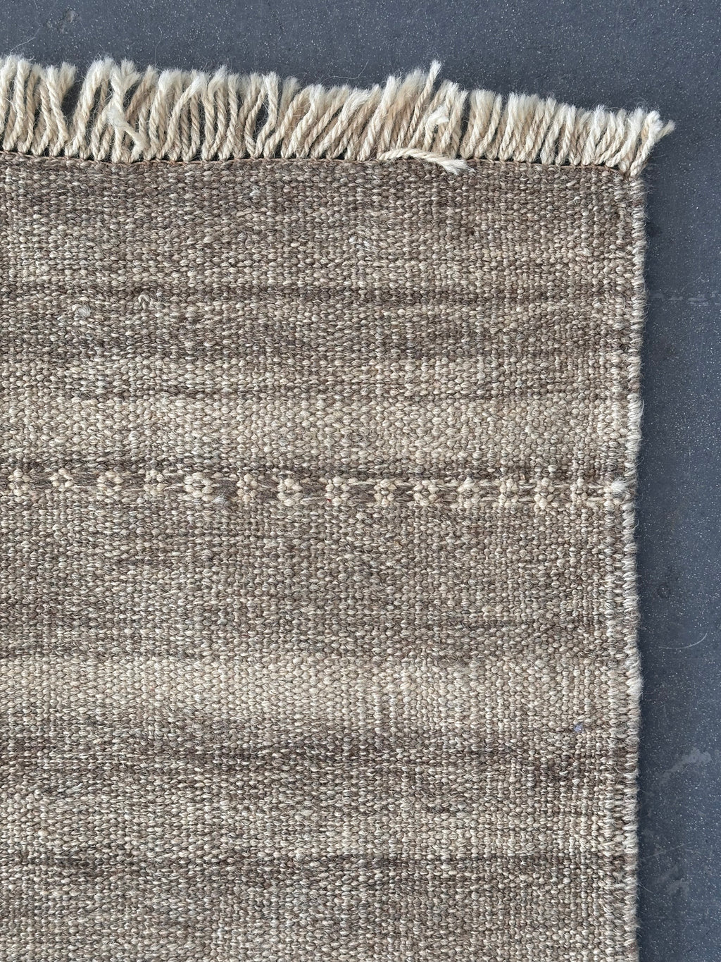 Tapis de couloir "Kilim" plat tissé à la main, style Navajo