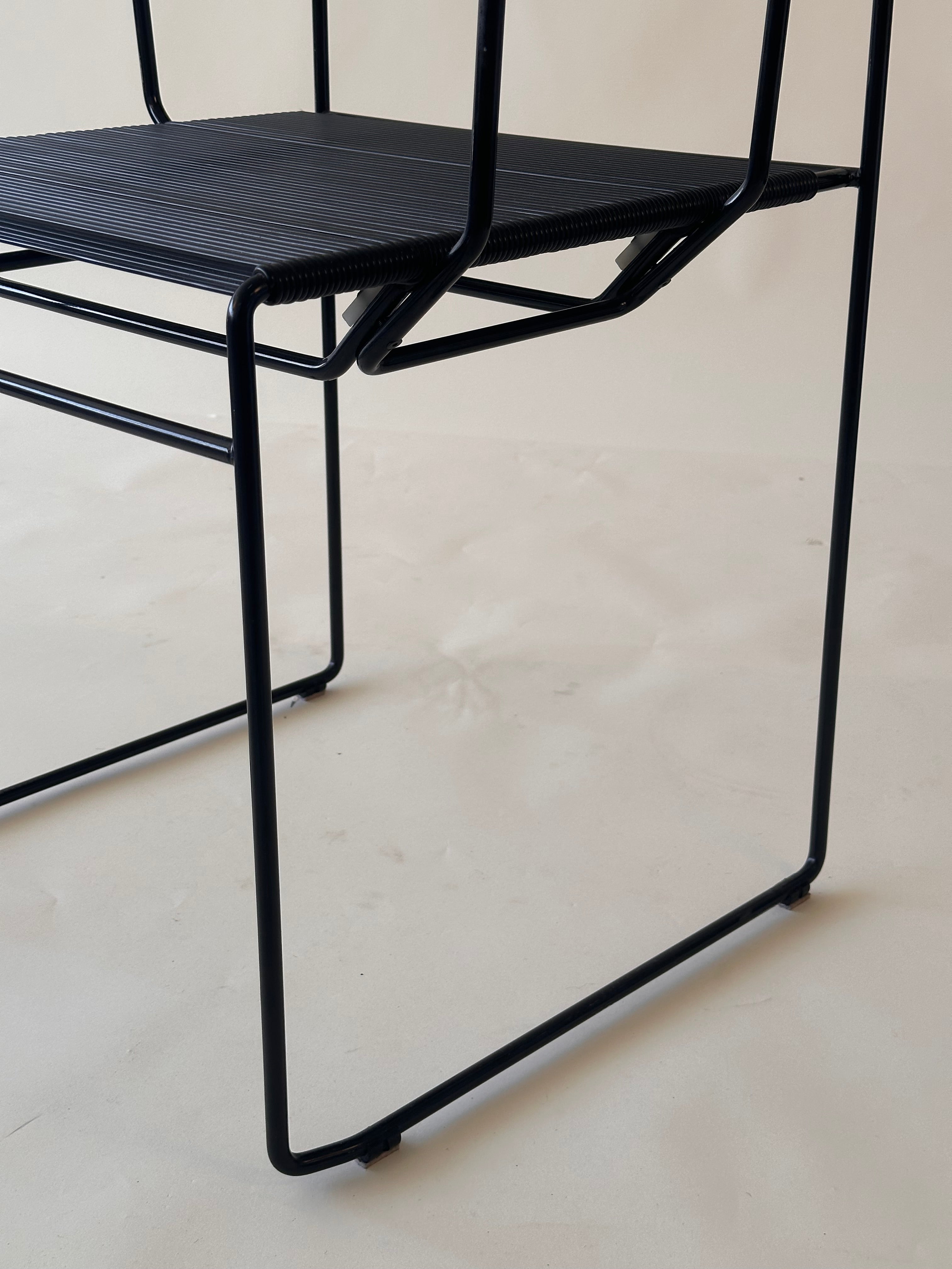 Set de 4 chaises « Spaghetti » par Giandomenico Belotti pour FlyLine, 1970s