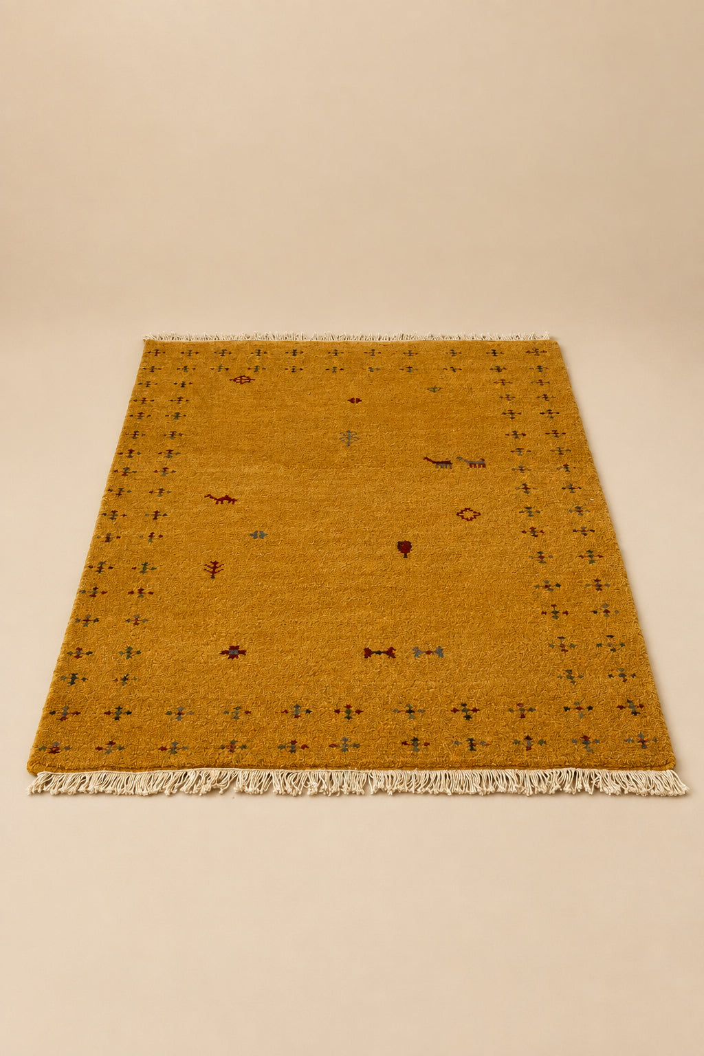 Tapis "Indo-Gabbeh" en laine par Ikea, 1990s