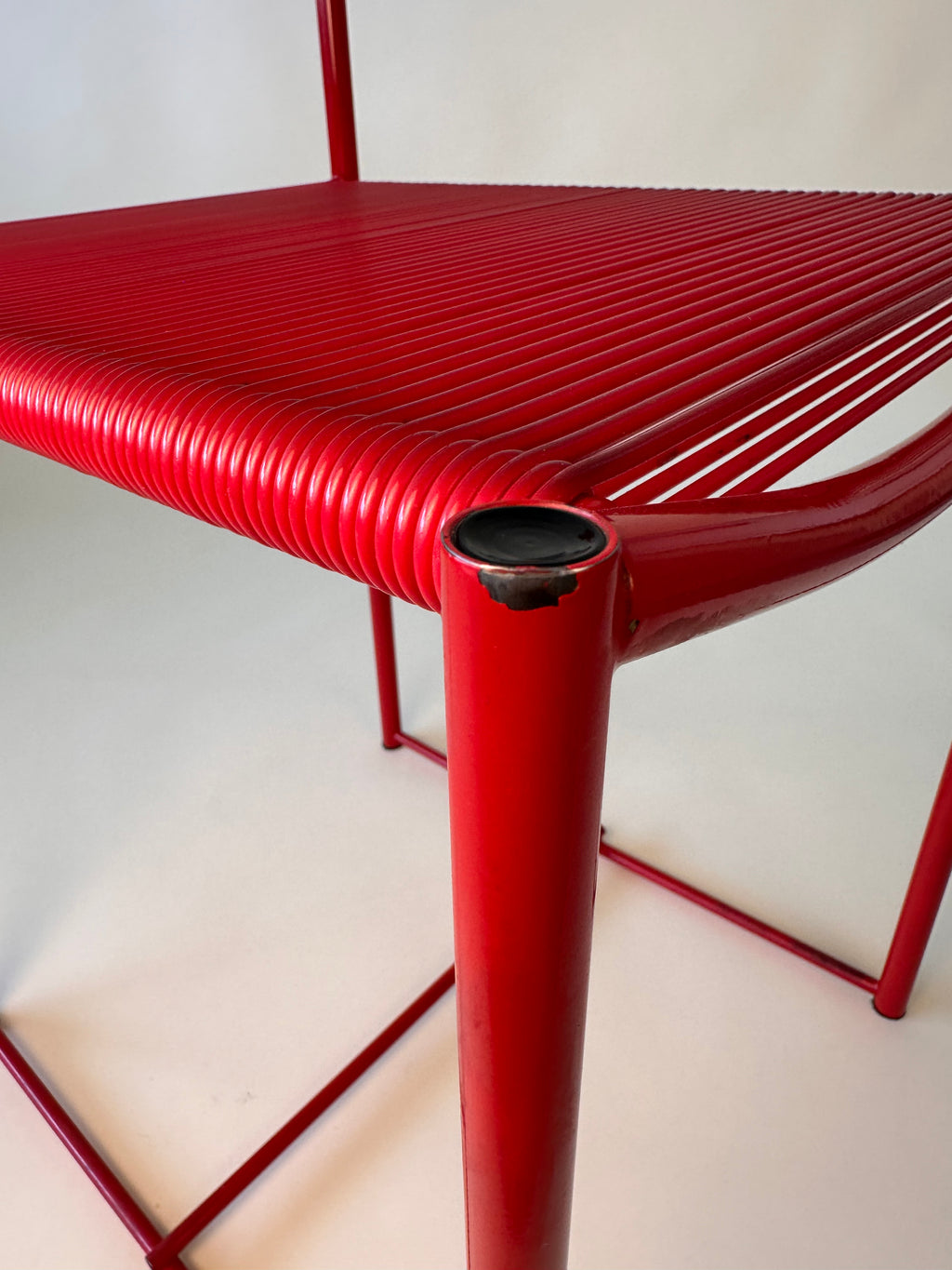 Set de 6 chaises spaghetti par Giandomenico Belotti pour Alias