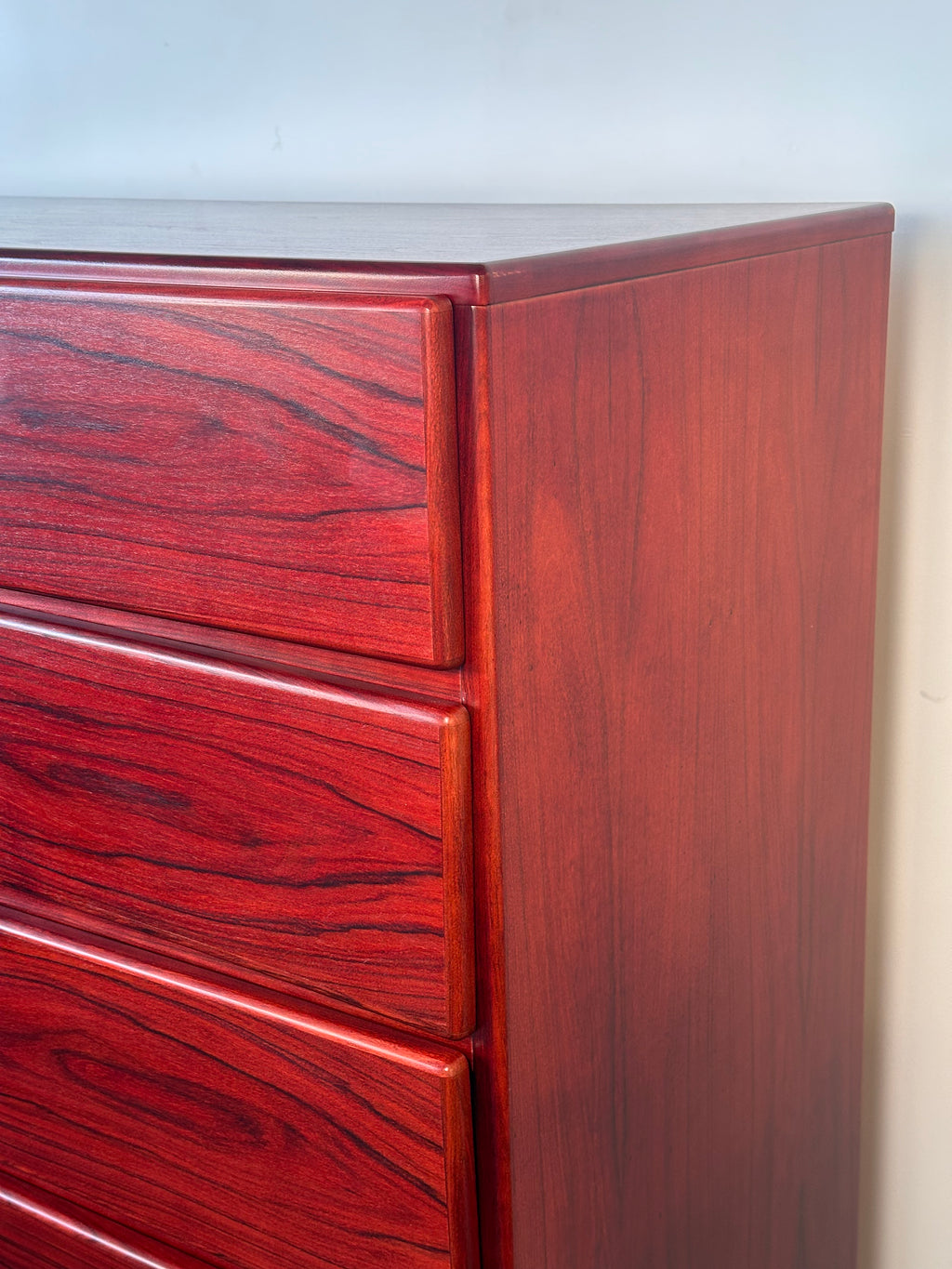 Commode monsieur en placage de cerisier par Mobican, 1970s 🇨🇦
