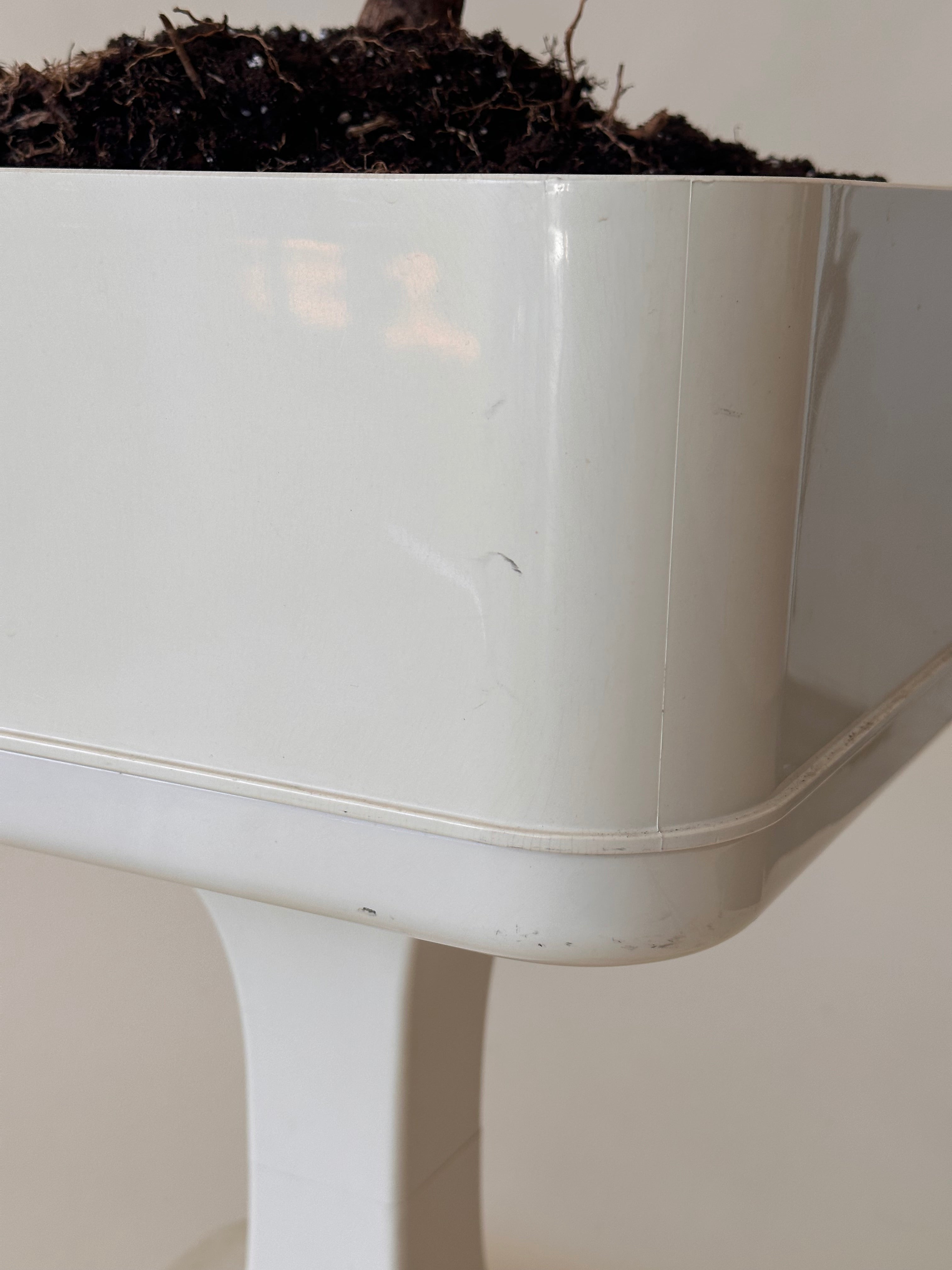 Pot à fleurs Space Age par Luigi Colani pour Sulo Caroline, fabriqué en allemande