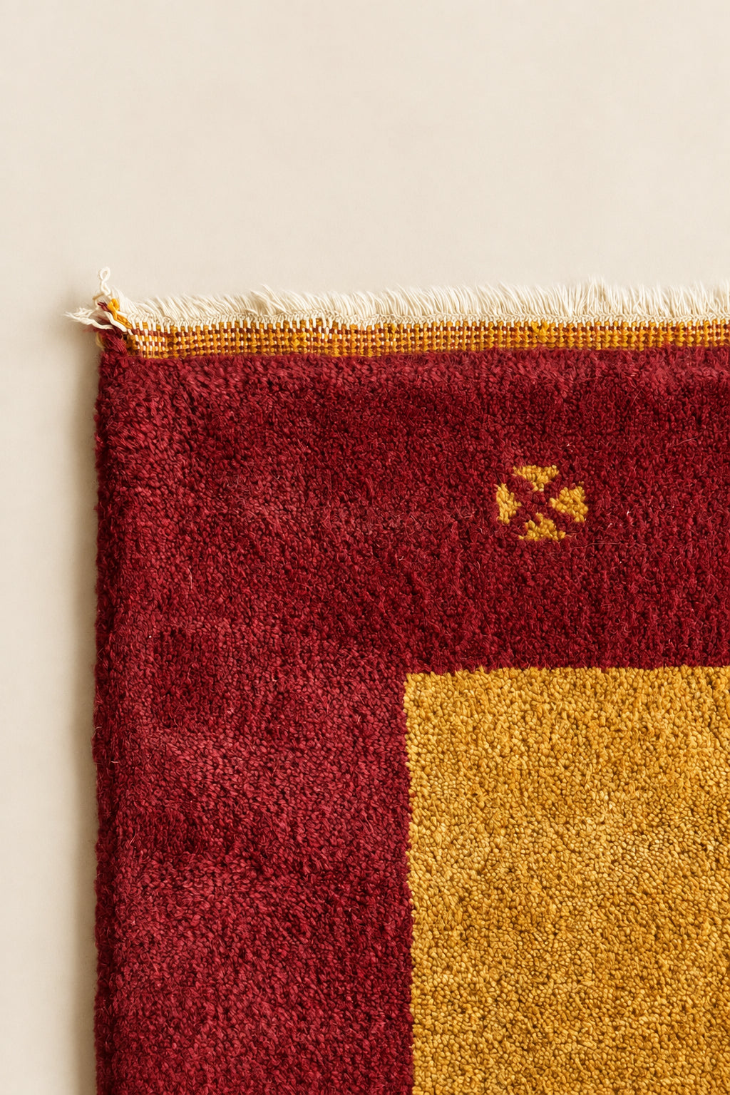 Tapis "Indo-Gabbeh" en laine par IKEA, 1990s