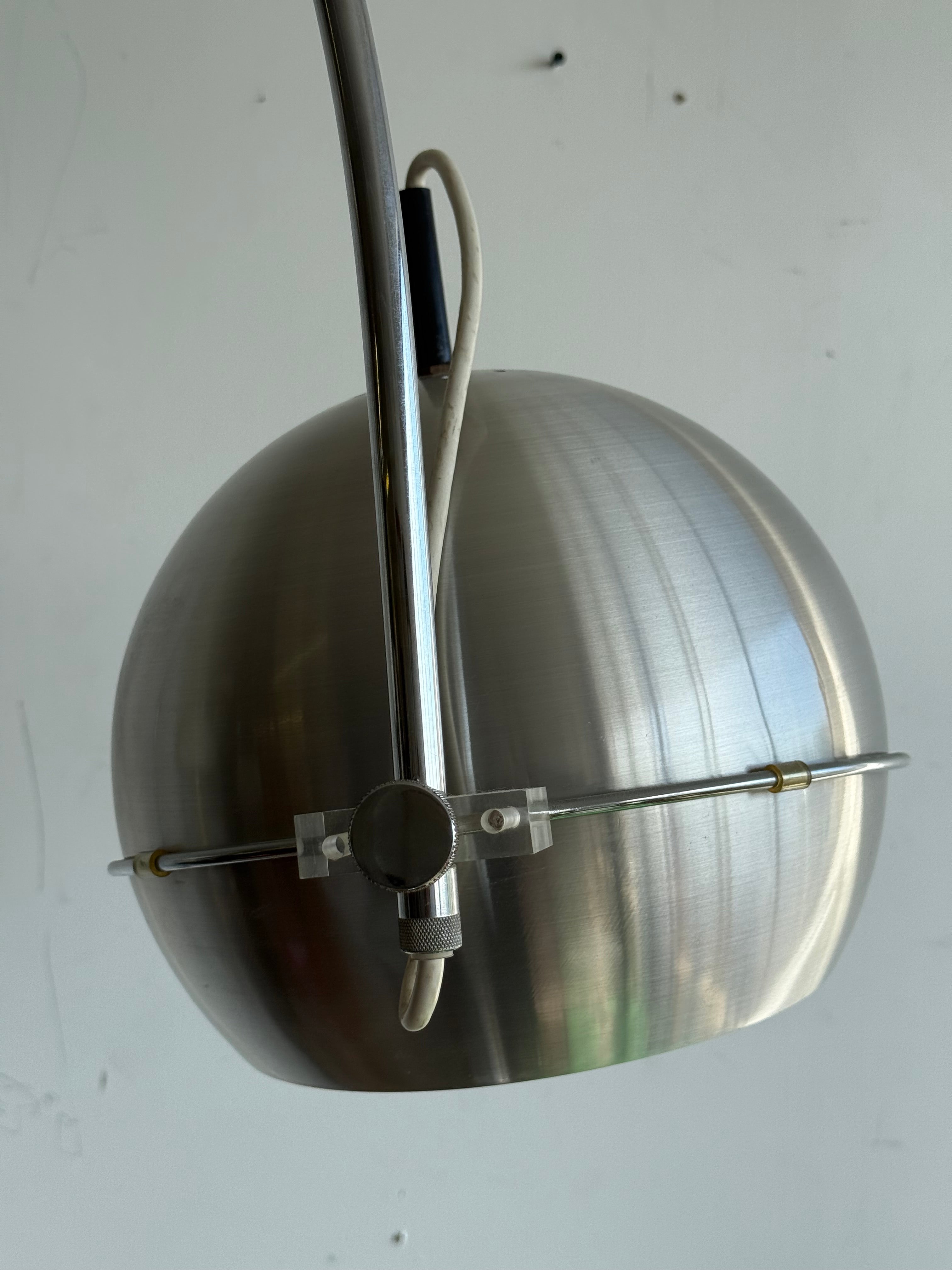 Lampe en arc par Frank Ligtelijn pour Raak Amsterdam, 1970s