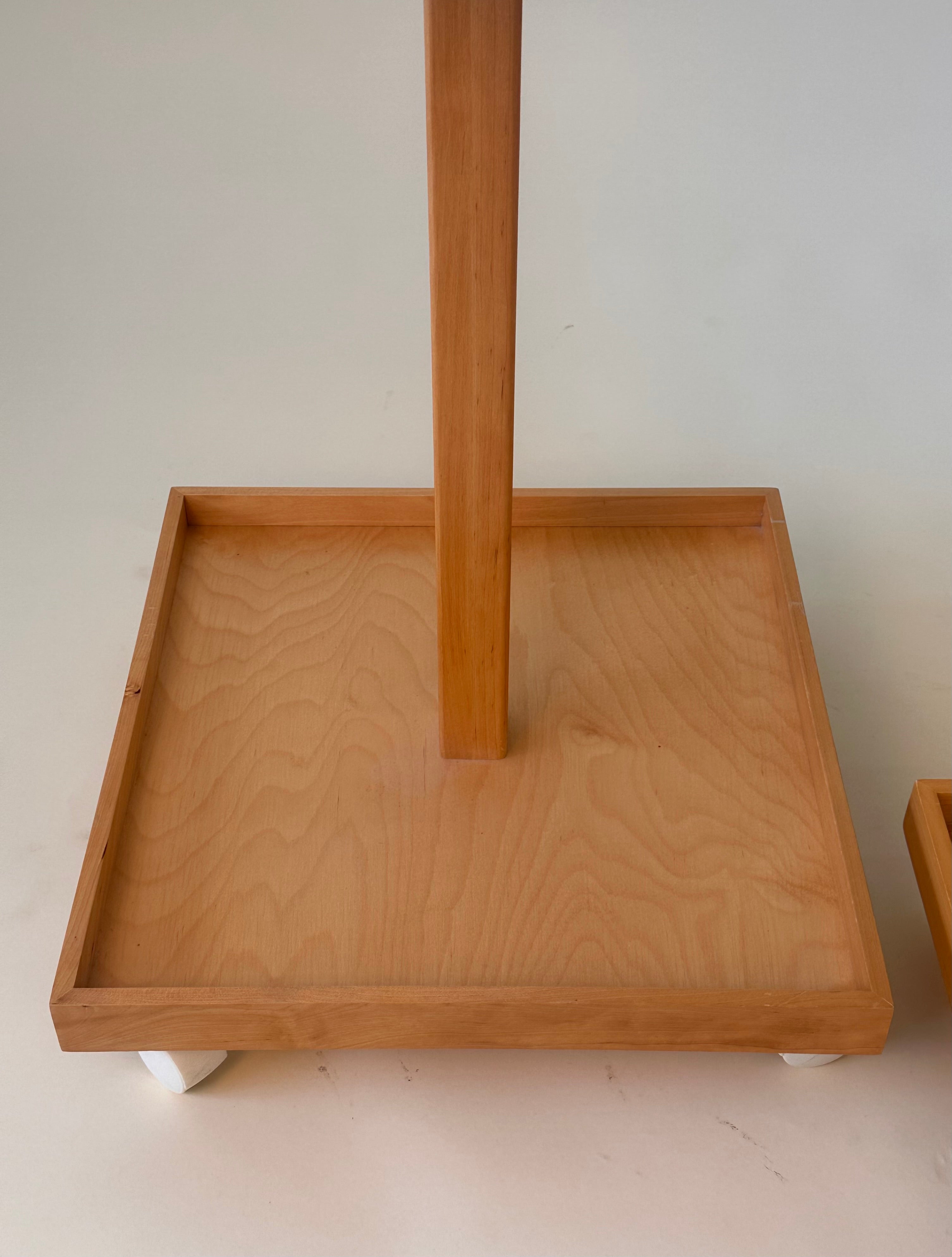 Table de côté roulante vintage par Chris Martin pour IKEA