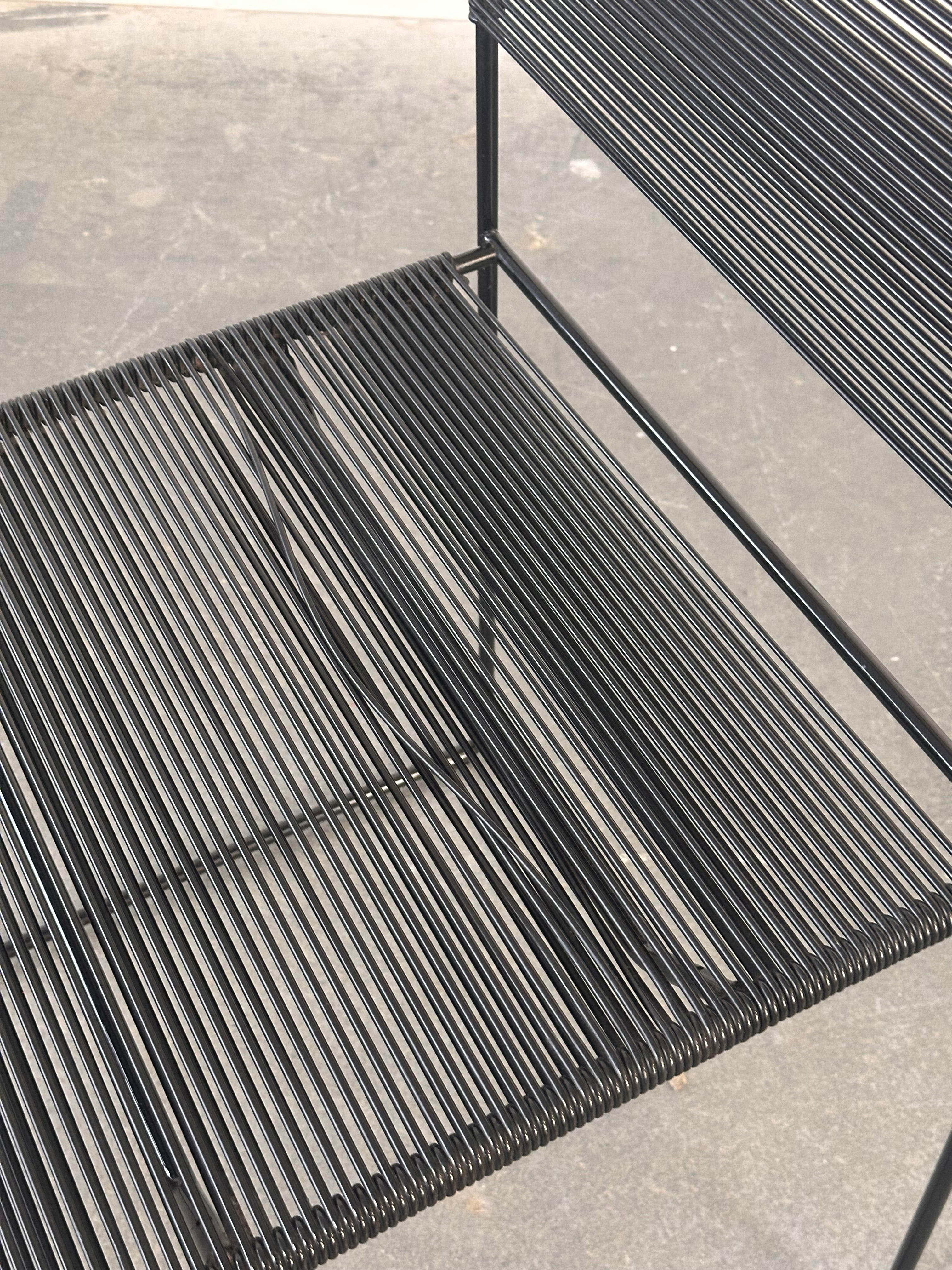 Set 4 Chaises SPAGHETTI par Giandomenico Belotti pour Fly Line, 1970 🇮🇹