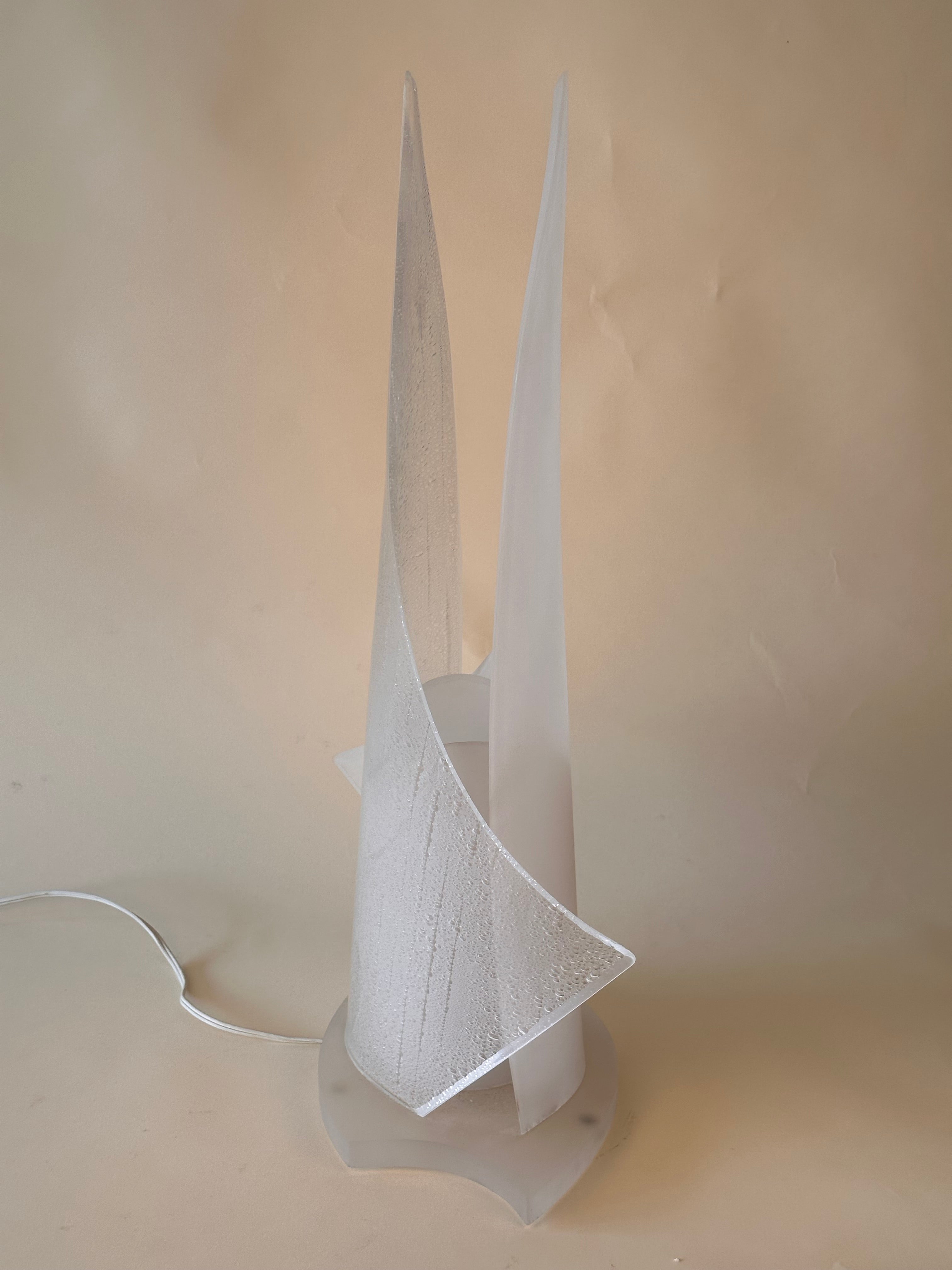 Lampe de table par Roger Rougier