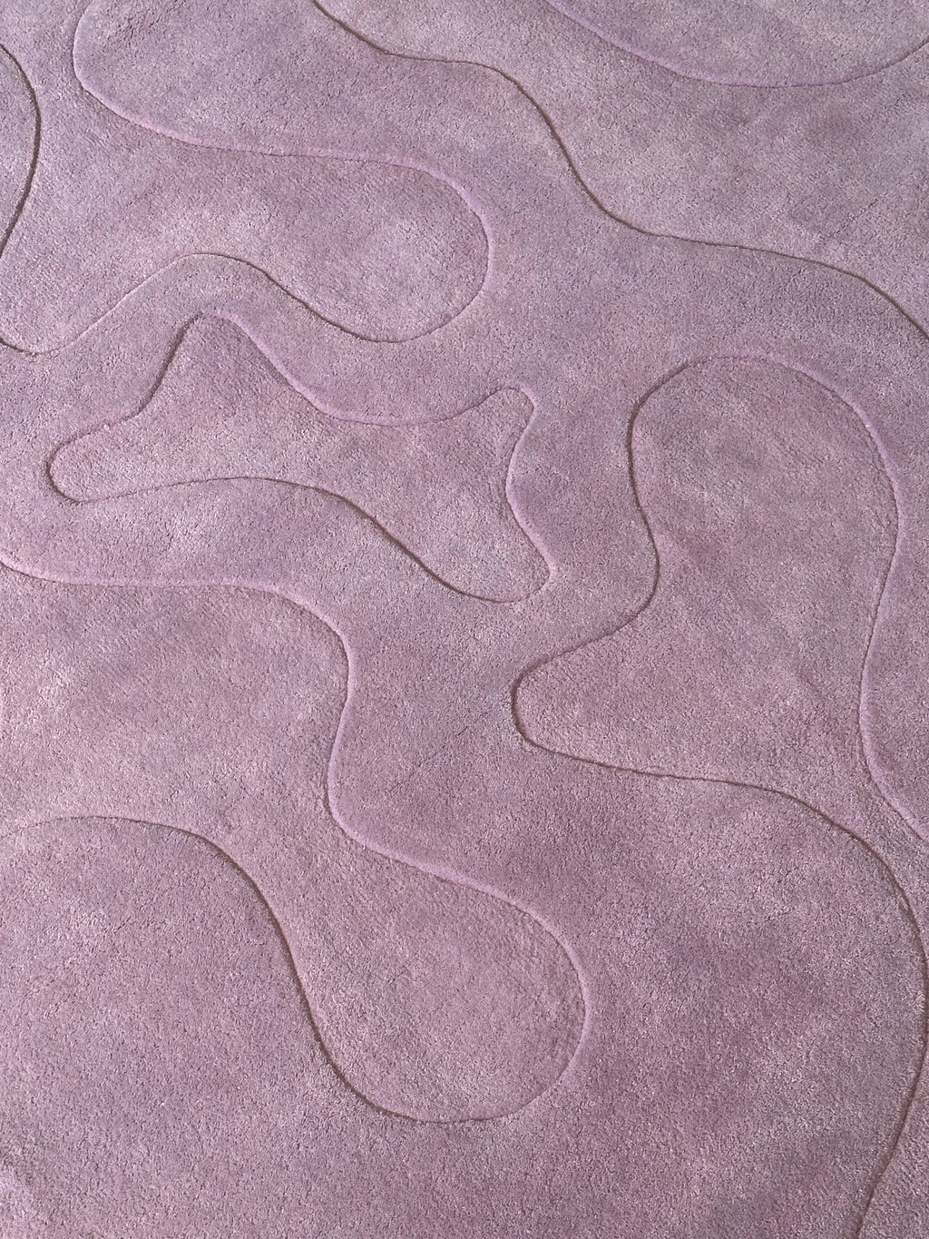 "Oops" rug by Mush Studios, in New Zealand wool, 2021
