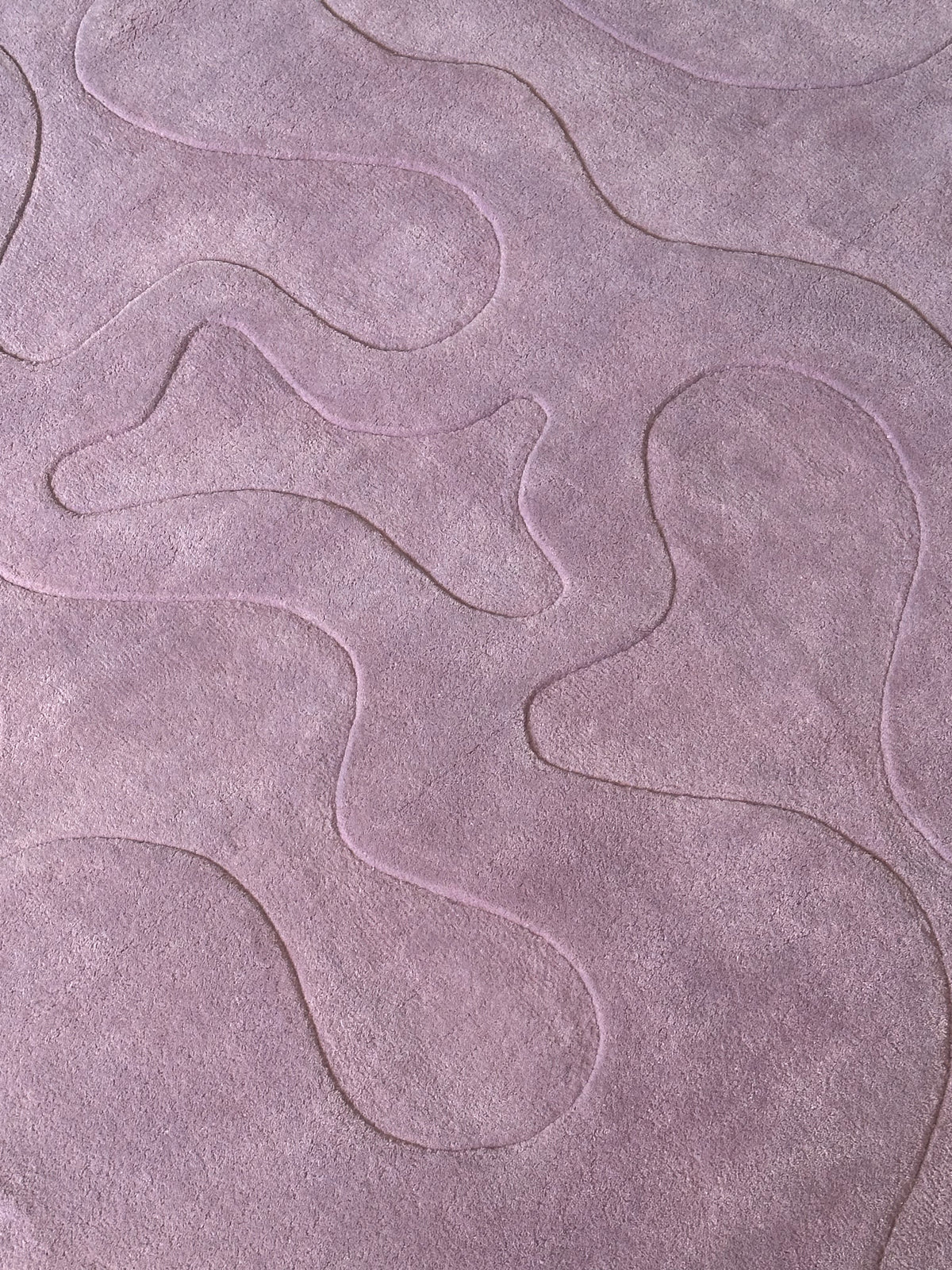 Tapis "Oops" par Mush Studios, en laine de Nouvelle-Zélande, 2021