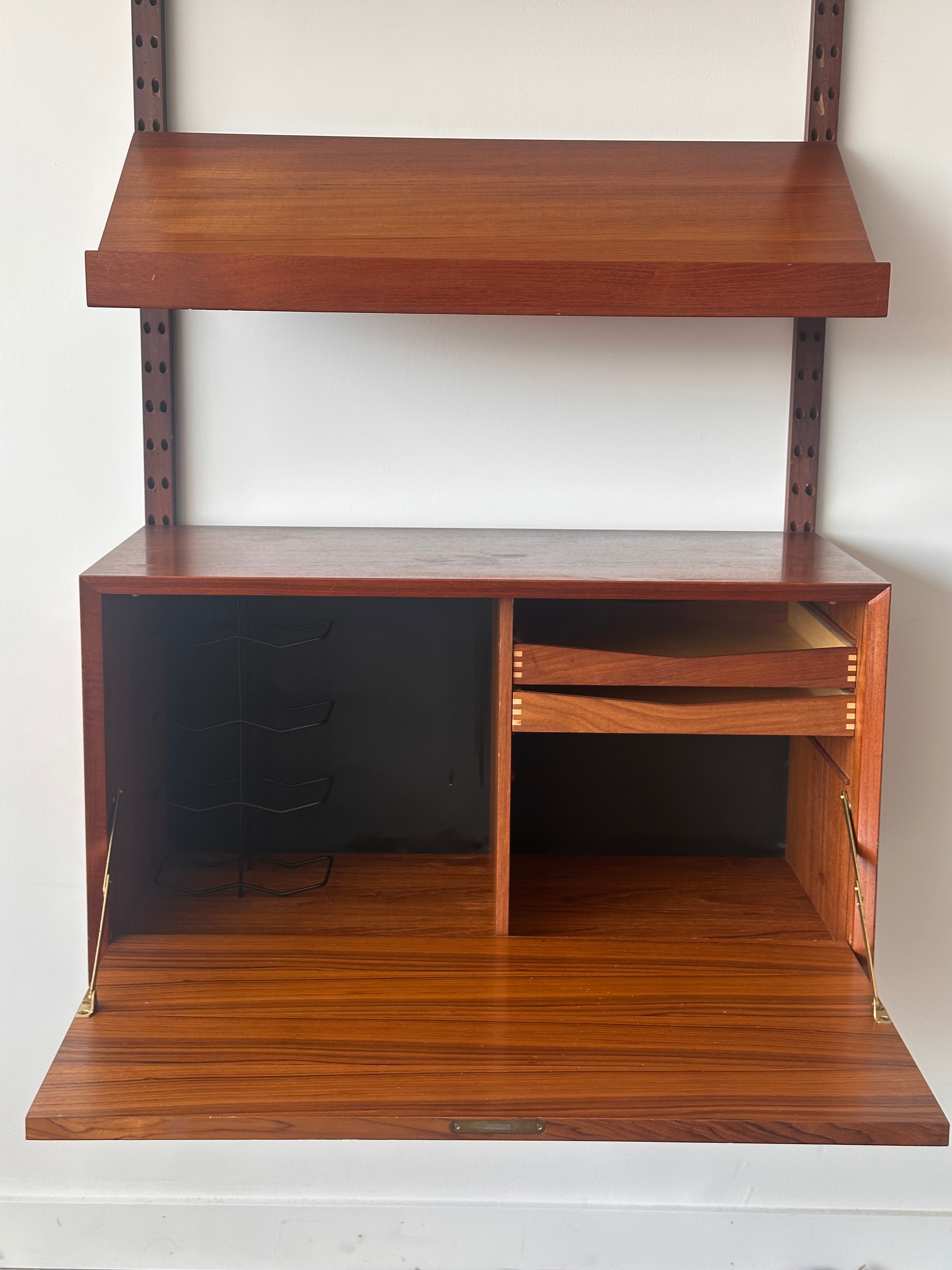 Système d’étagères Cado par Poul Cadovius, Danemark, 1960