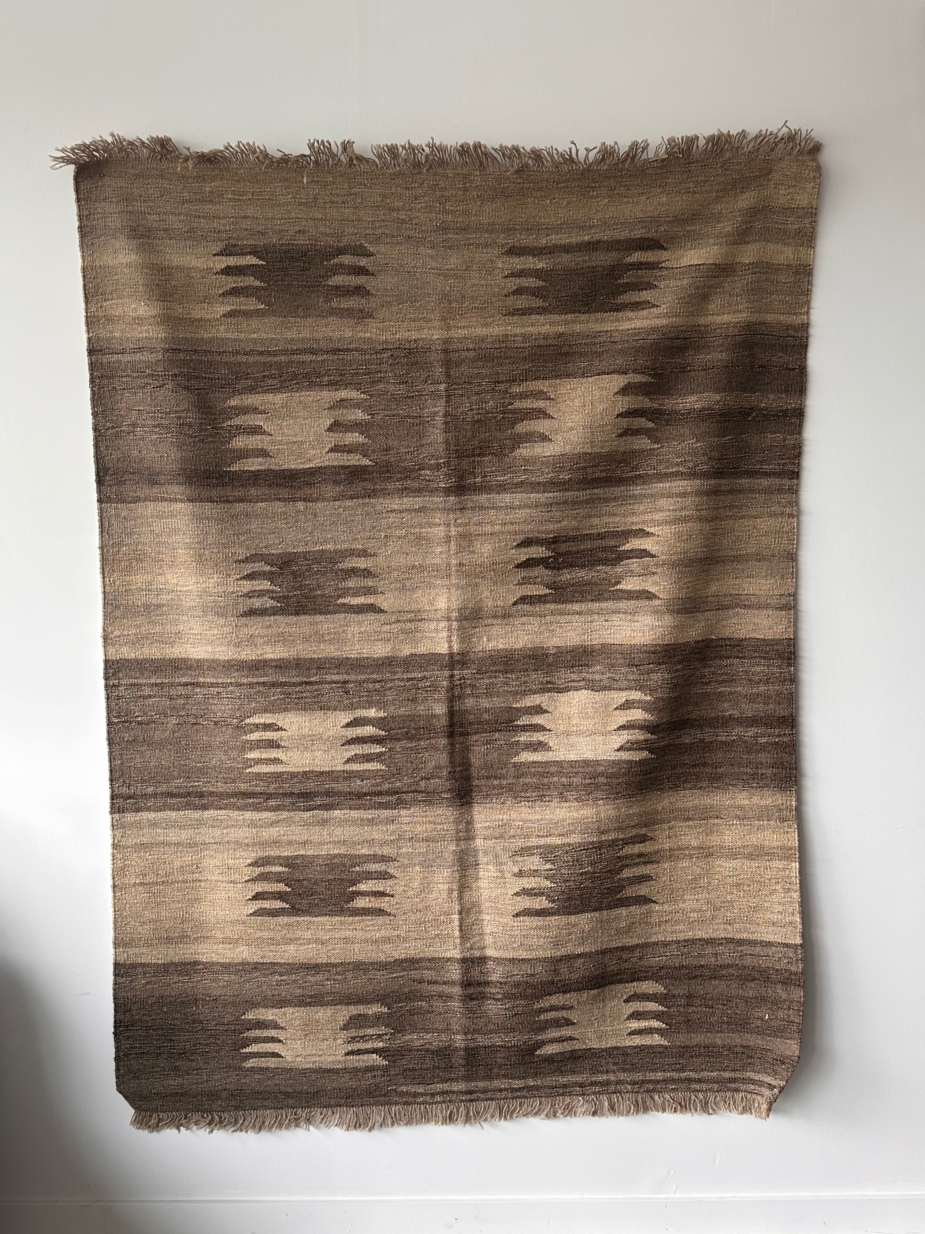Grand tapis vintage « Kilim »