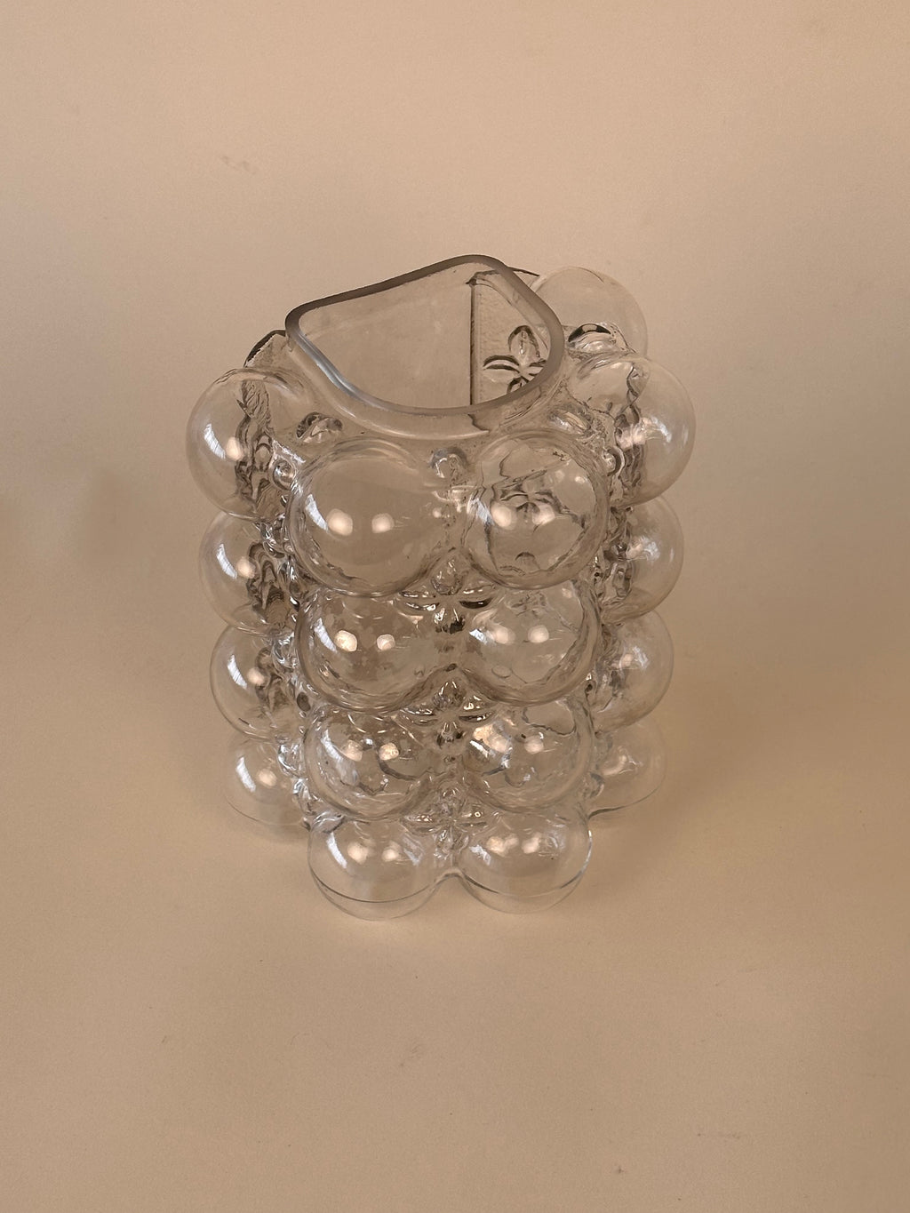 Pot de fleur vintage « bubble » dans le style d’Helena Tynell pour Limburg, Allemagne