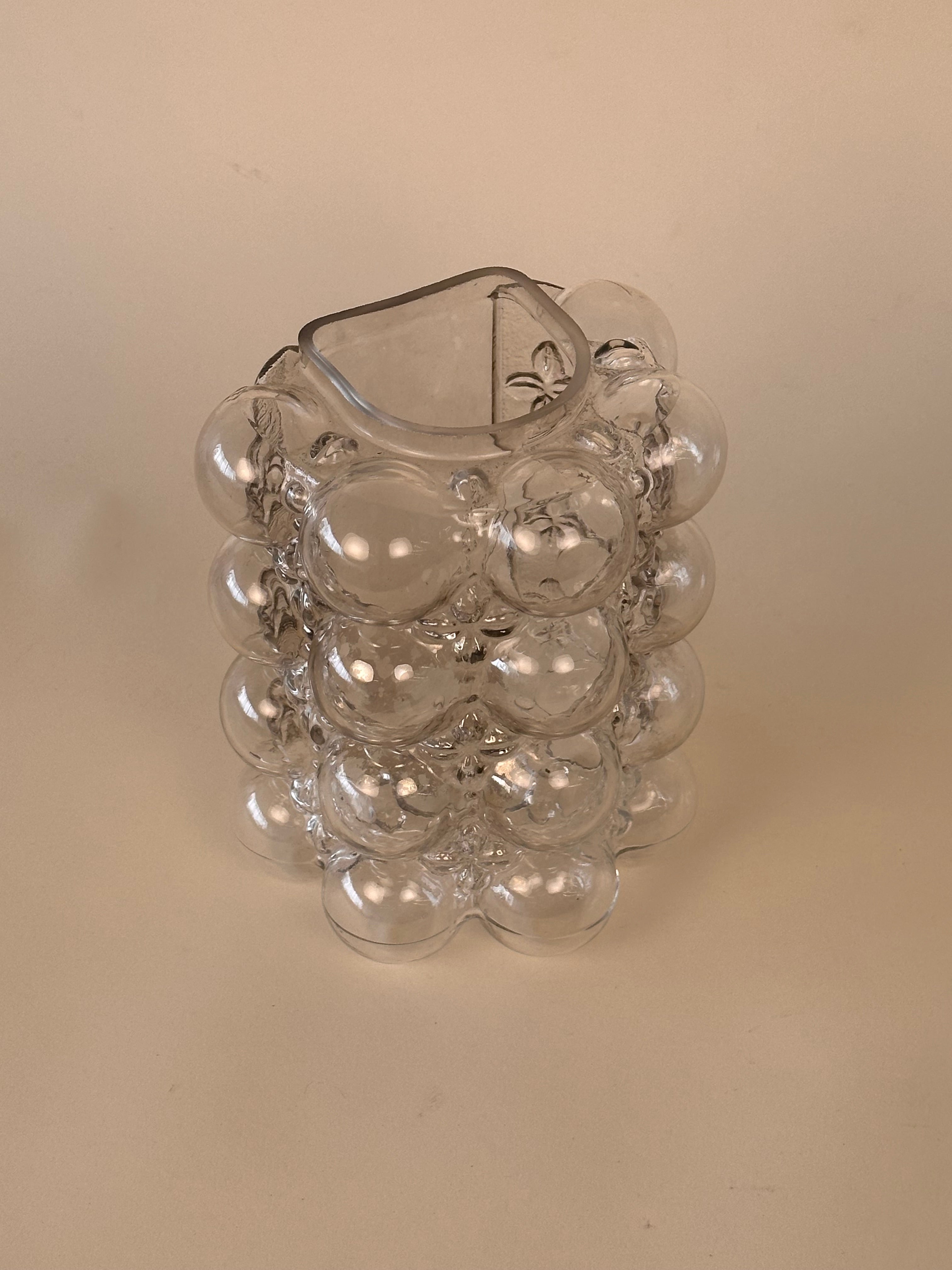 Pot de fleur vintage « bubble » dans le style d’Helena Tynell pour Limburg, Allemagne
