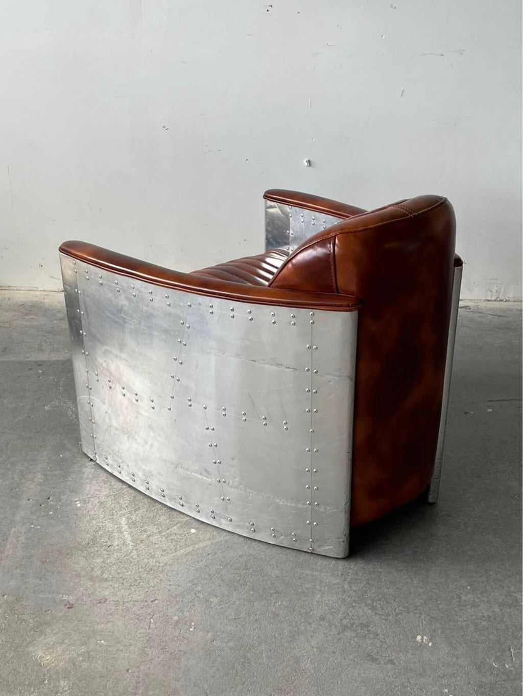 Chaise de lounge Aviateur en aluminium