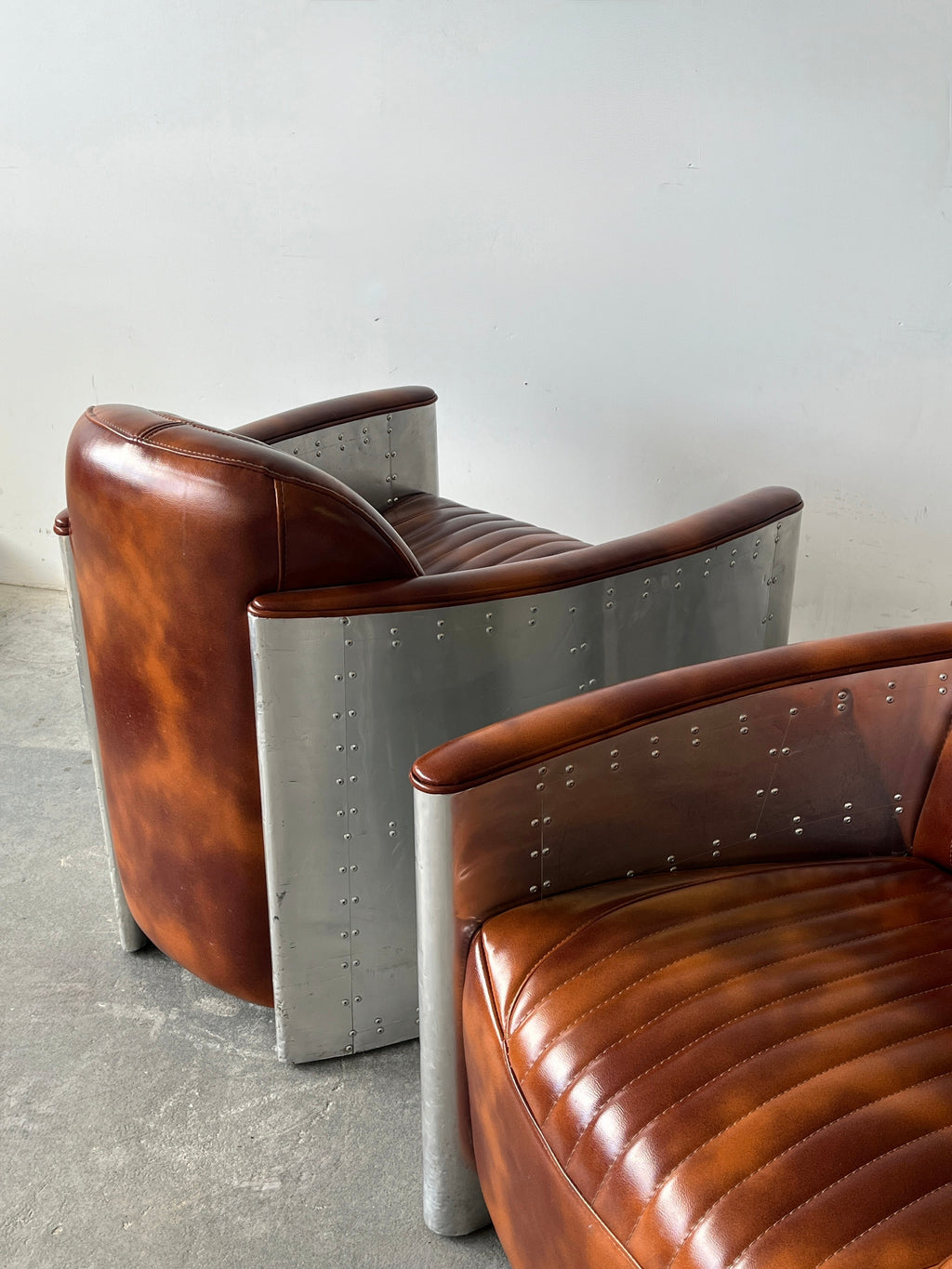 fauteuil lounge “Aviator” par Restoration Hardware
