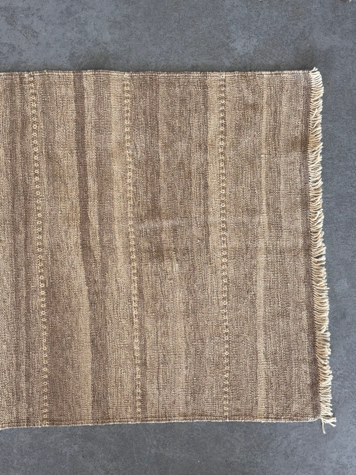 Tapis de couloir "Kilim" plat tissé à la main, style Navajo