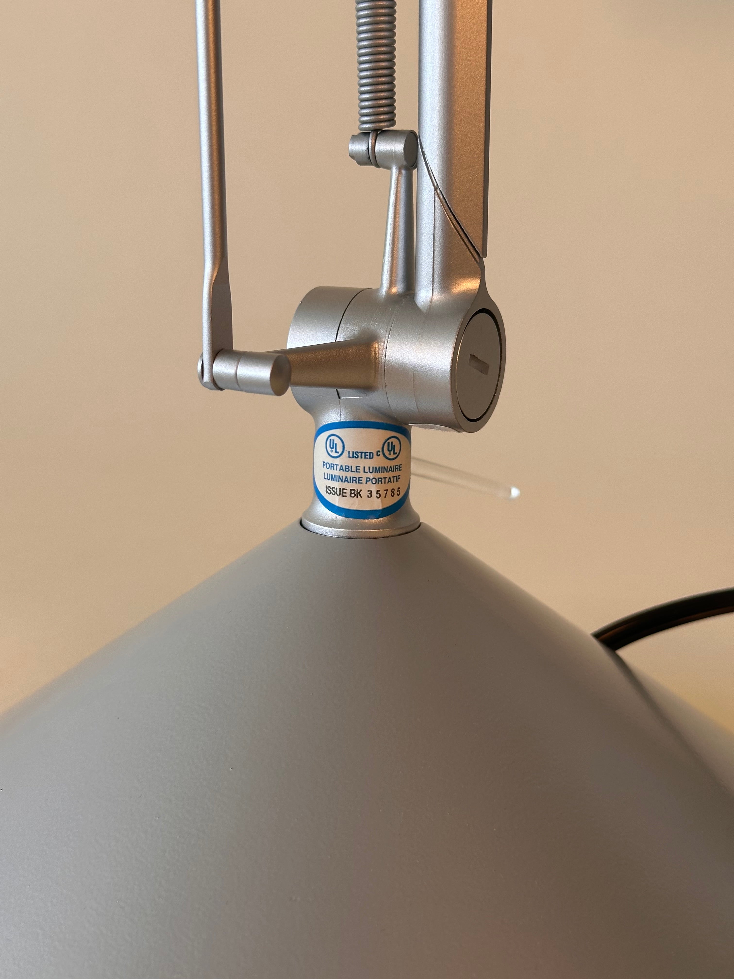 Lampe de bureau "Archimoon K" par Philippe Starck pour Flos, fait en Italie 2000s