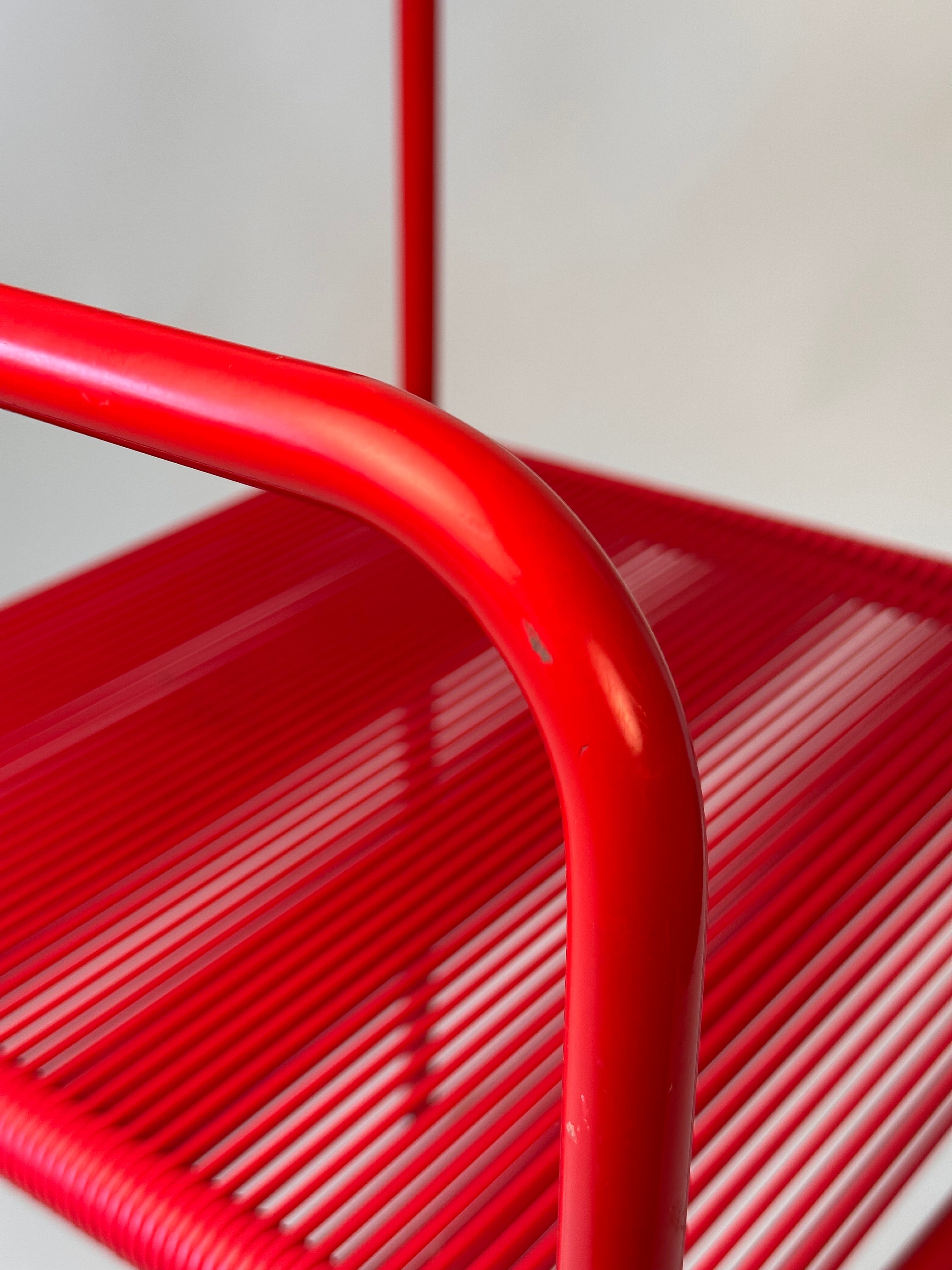 Set de 6 chaises spaghetti par Giandomenico Belotti pour Alias