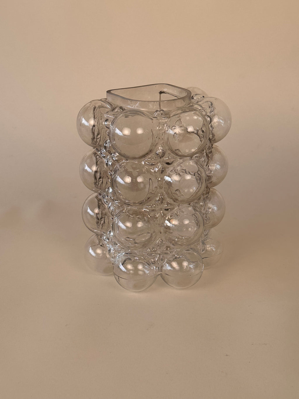Pot de fleur vintage « bubble » dans le style d’Helena Tynell pour Limburg, Allemagne