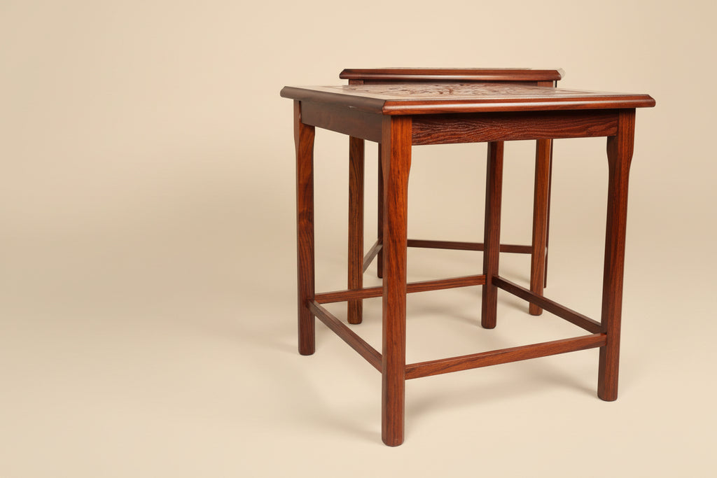 Tables gigognes par Møbelfabrikken Toften, Danemark, 1960s