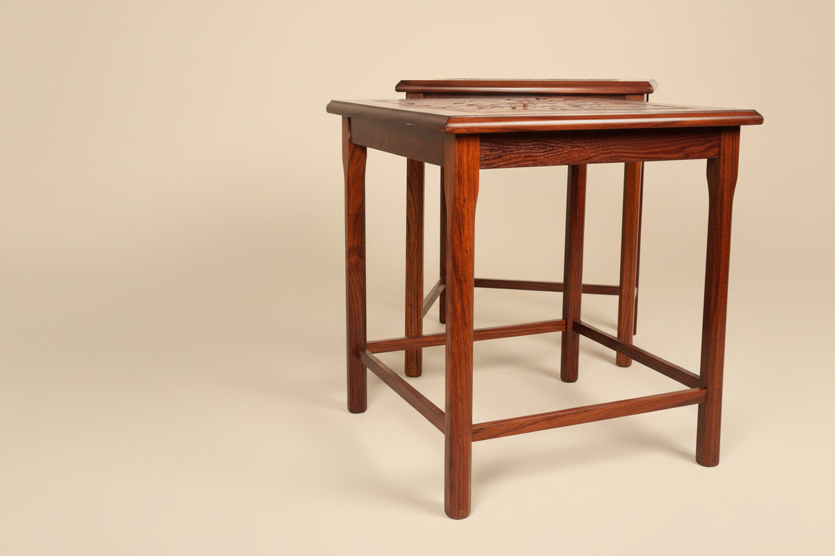 Tables gigognes par Møbelfabrikken Toften, Danemark, 1960s