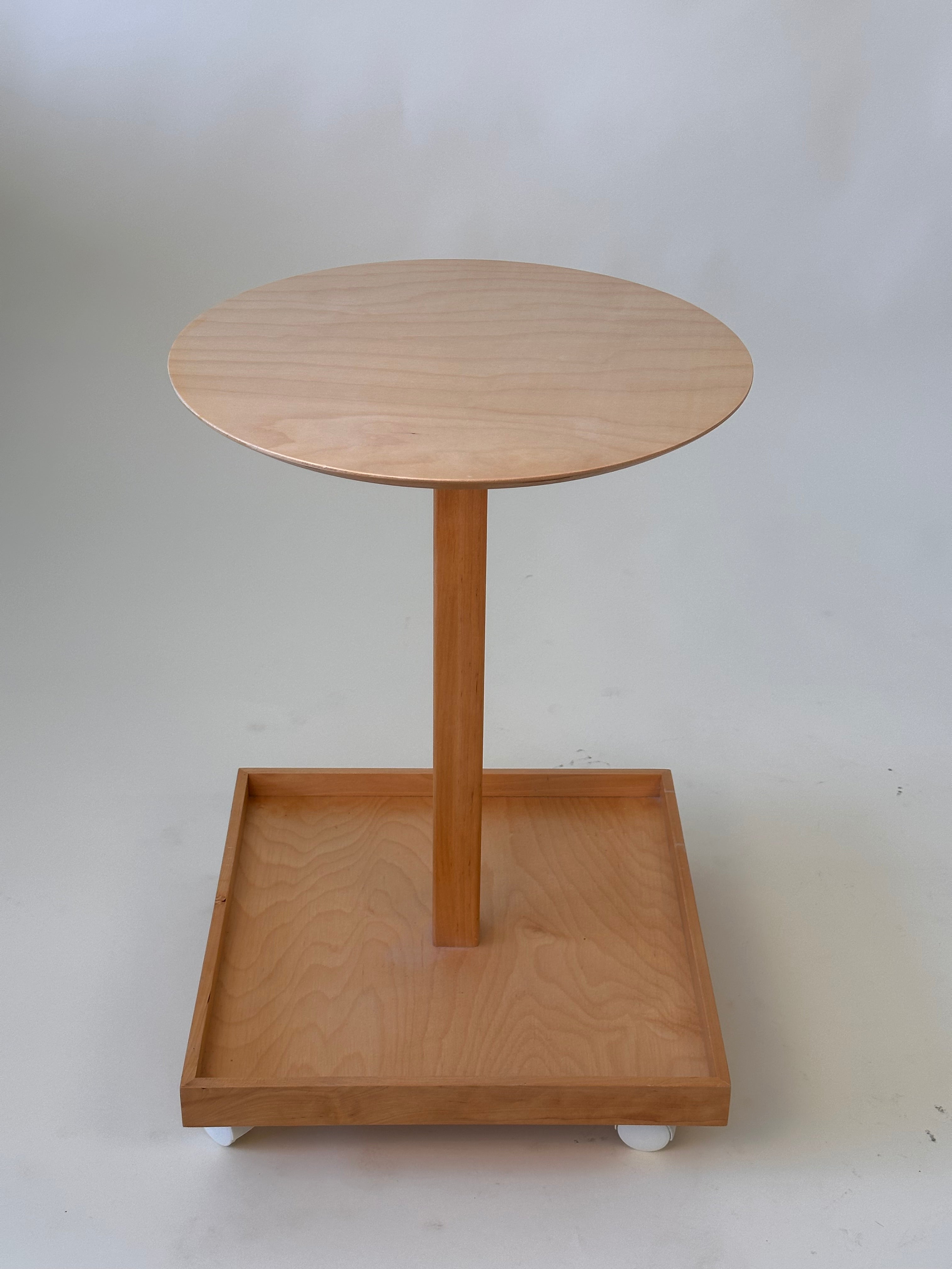 Table de côté roulante vintage par Chris Martin pour IKEA