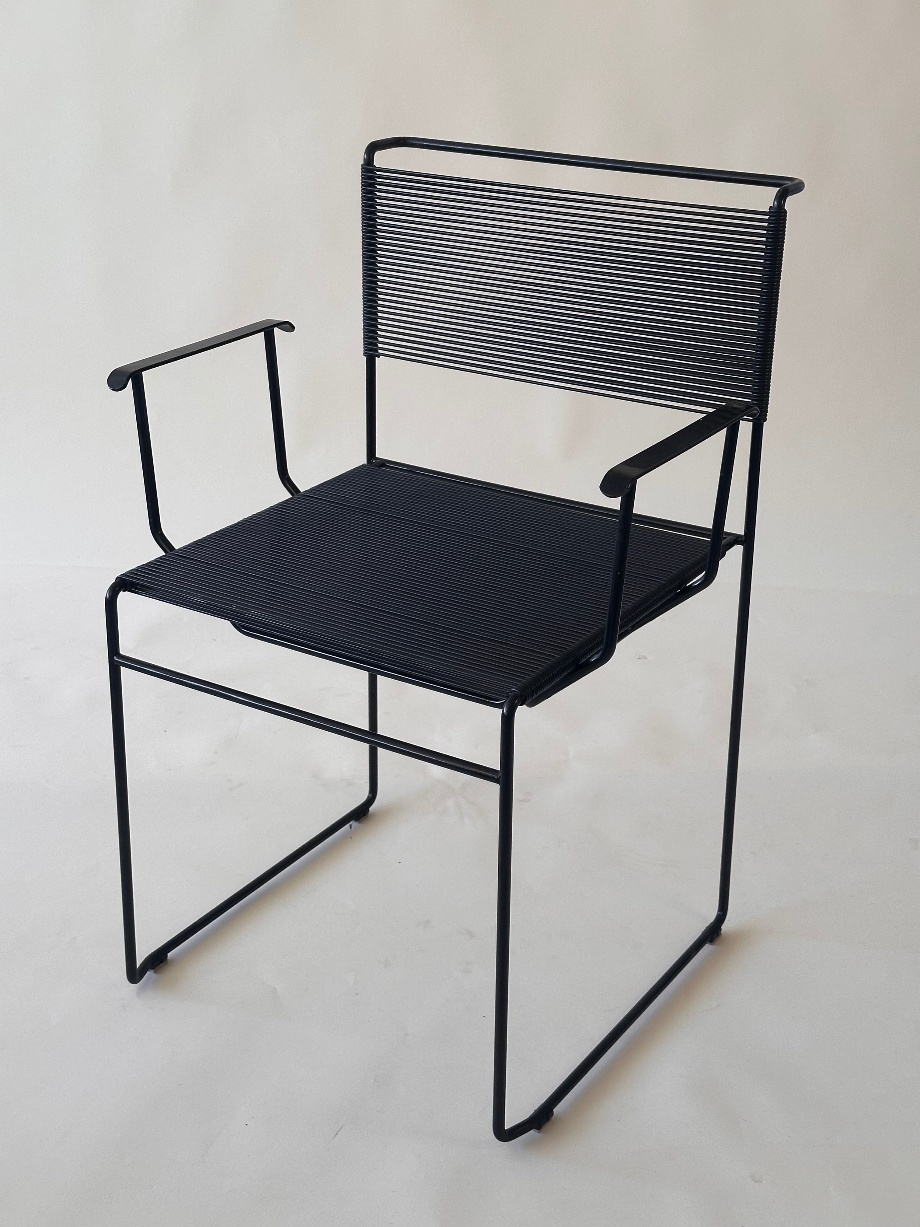 Set de 4 chaises « Spaghetti » par Giandomenico Belotti pour FlyLine, 1970s