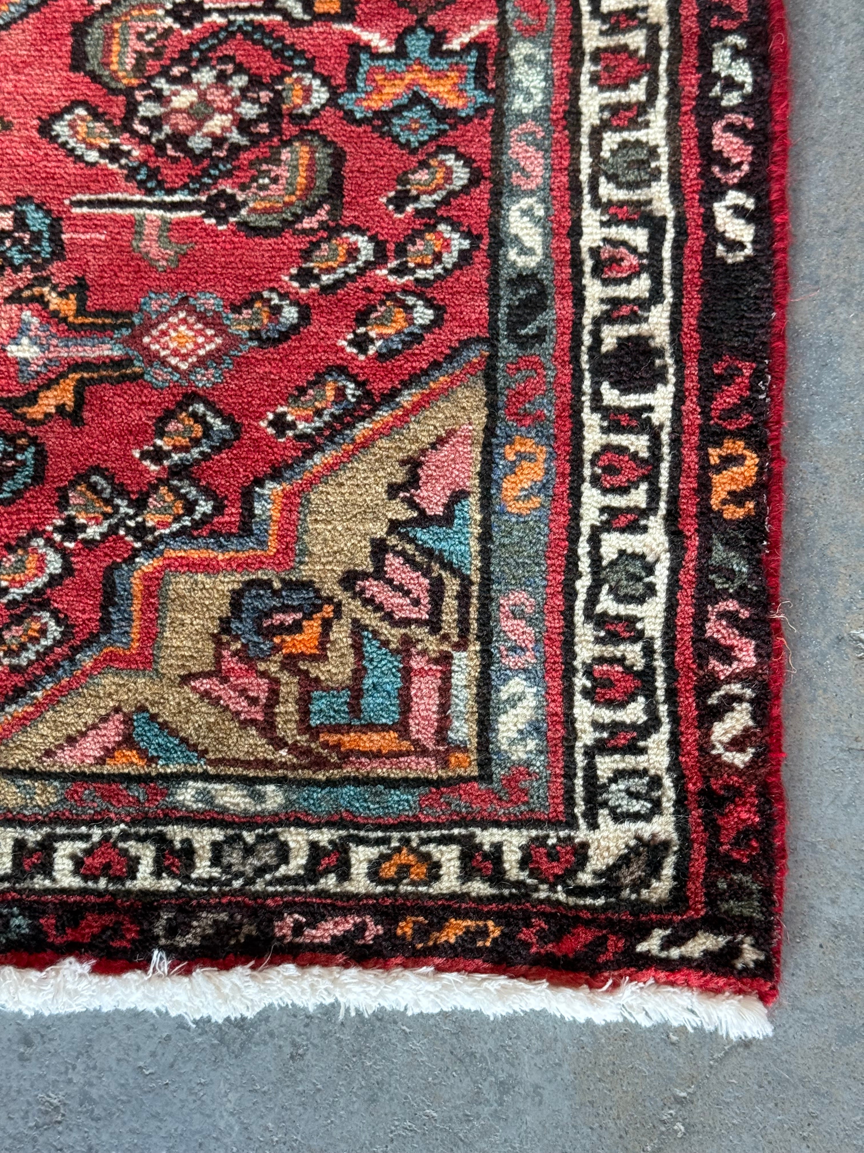 Petit tapis oriental, Hamadan