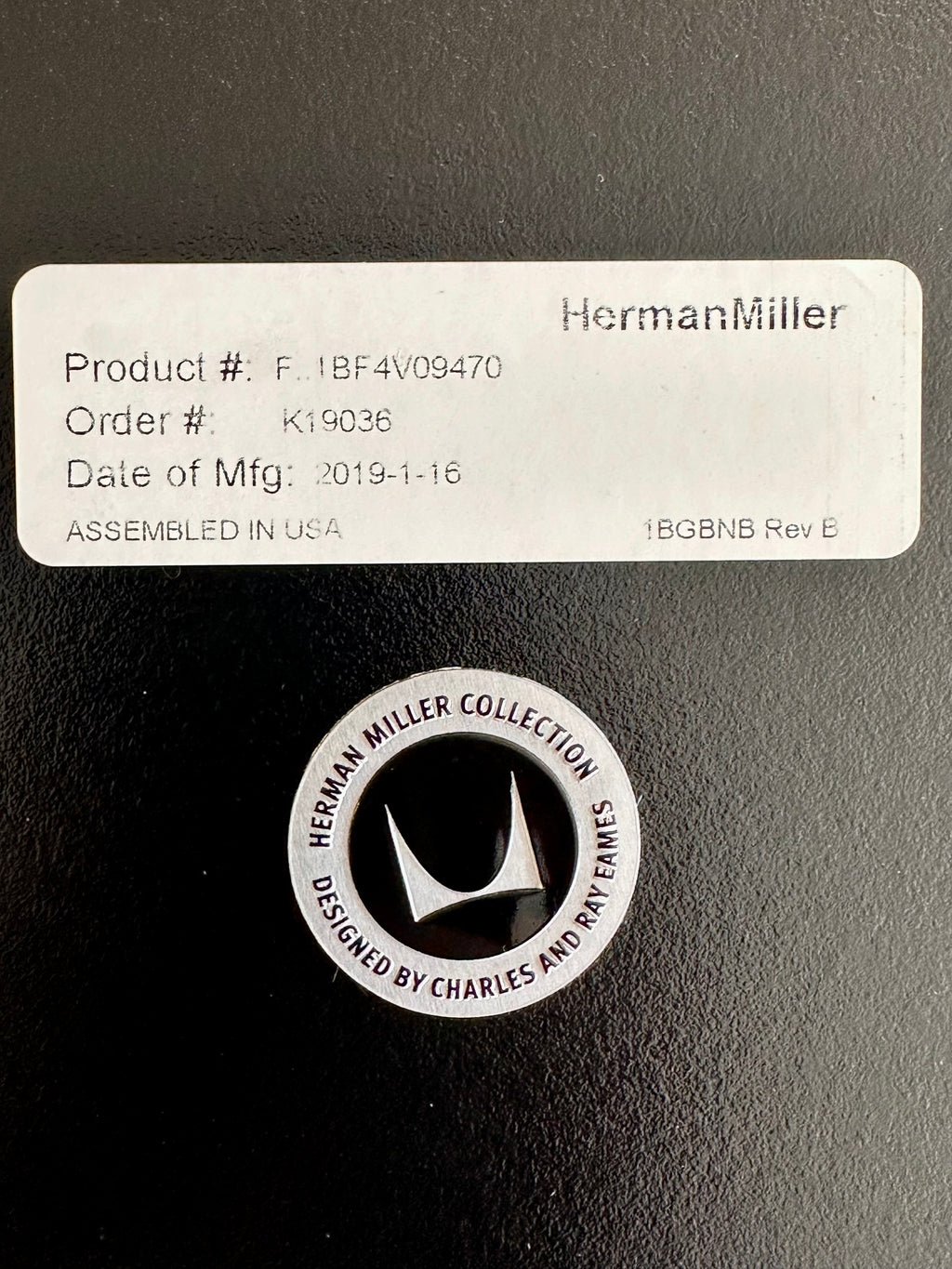 Table ronde de conférence Eames pour Herman Miller, 2019