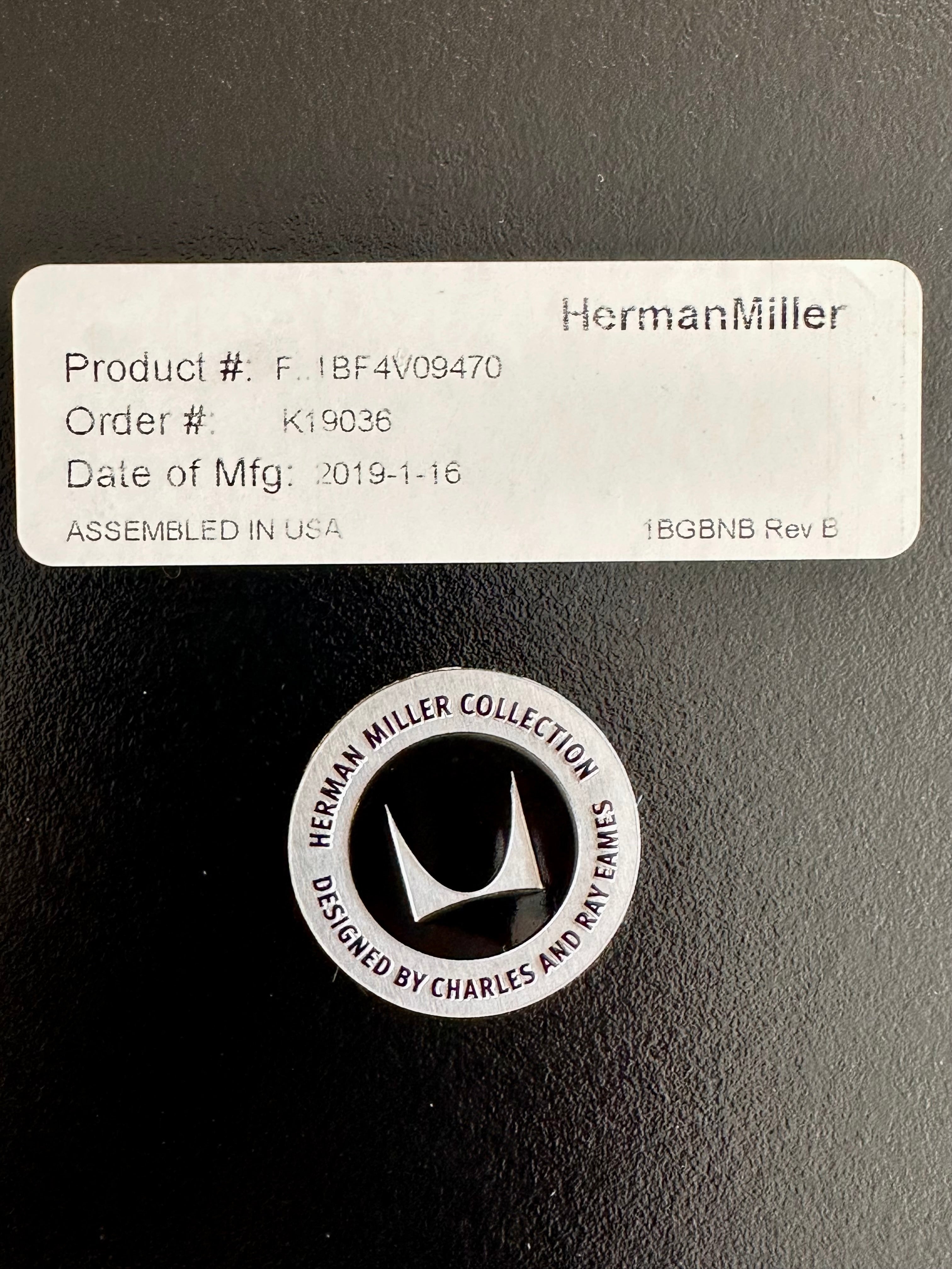 Table ronde de conférence Eames pour Herman Miller, 2019