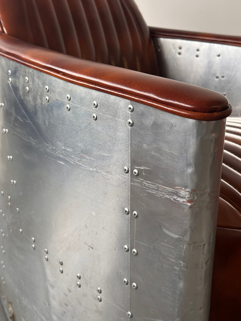 Chaise de lounge Aviateur en aluminium