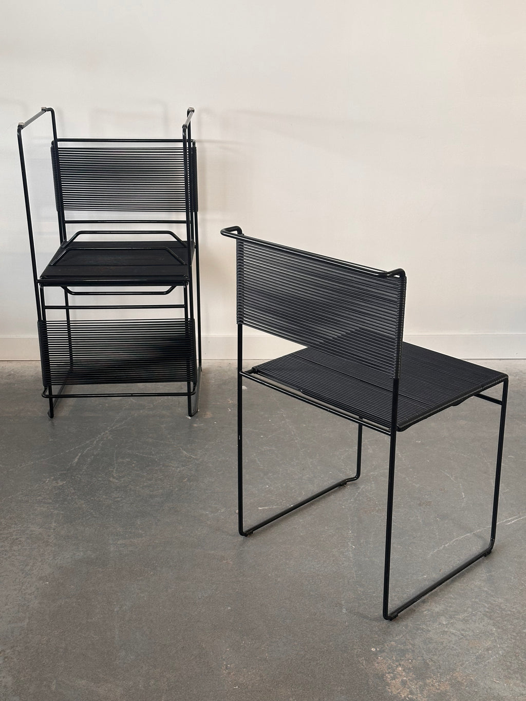Set 4 Chaises SPAGHETTI par Giandomenico Belotti pour Fly Line, 1970 🇮🇹