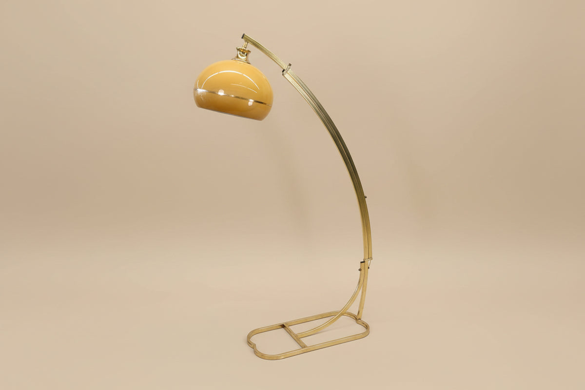 Lampe en arc vintage
