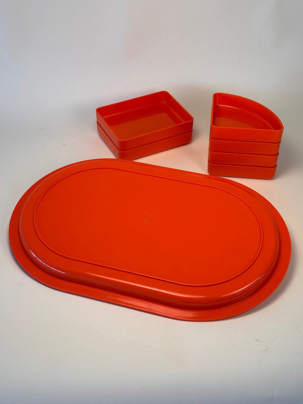 Ensemble de plateaux de service par André Morin fait au Québec