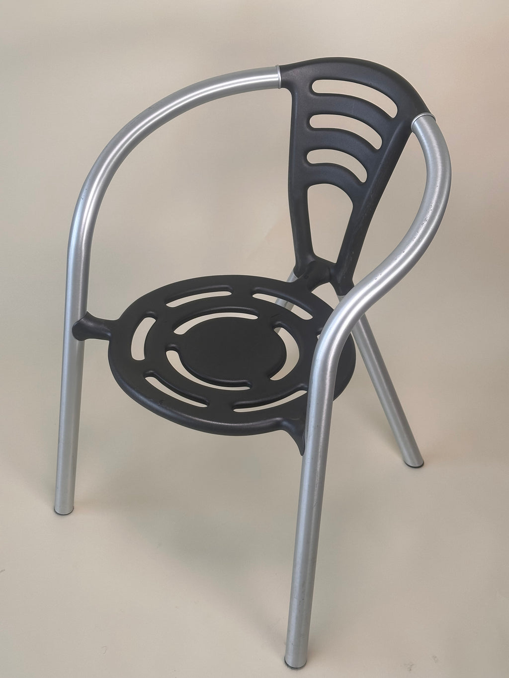 Chaise "Boulevard" en aluminium par Ferdinand Alexander Porsche pour Ycami Edizioni