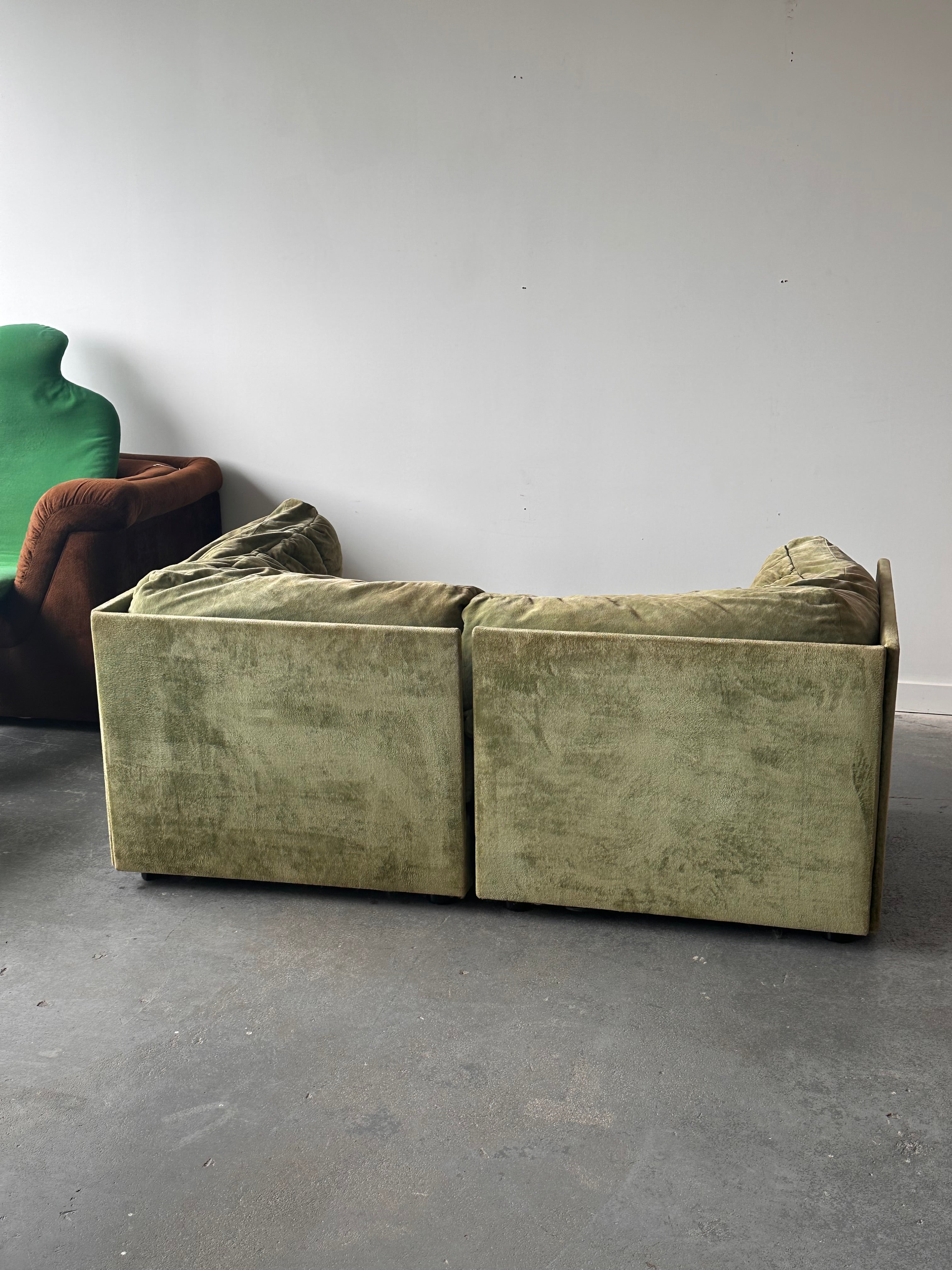 Canapé modulaire "Playpen" par Selig pour Simmons, 1970s