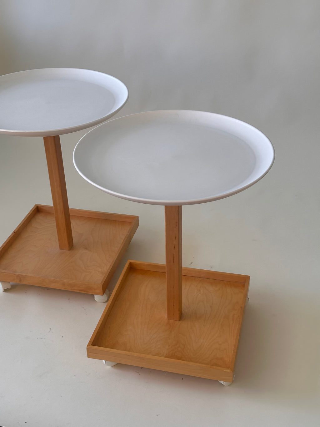 Table de côté roulante vintage par Chris Martin pour IKEA