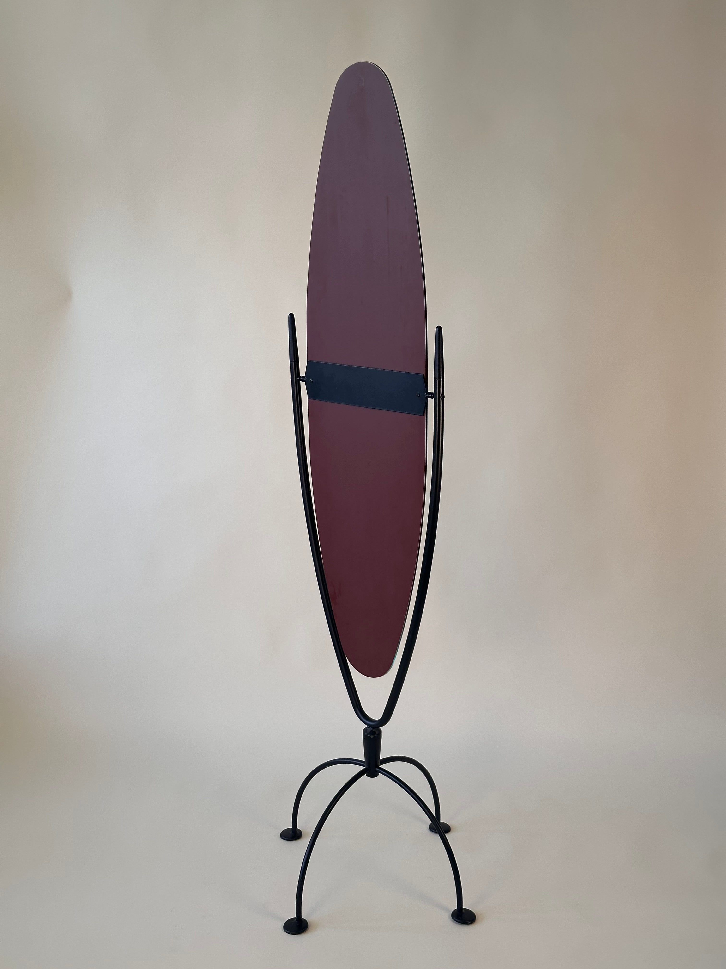 Miroir Vintage Psyché en métal