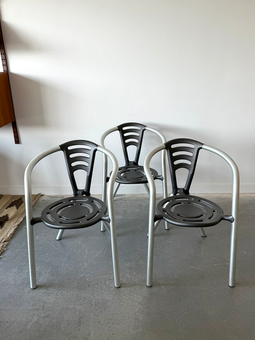 "Boulevard" aluminum chair by Ferdinand Alexander Porsche for Ycami Edizioni