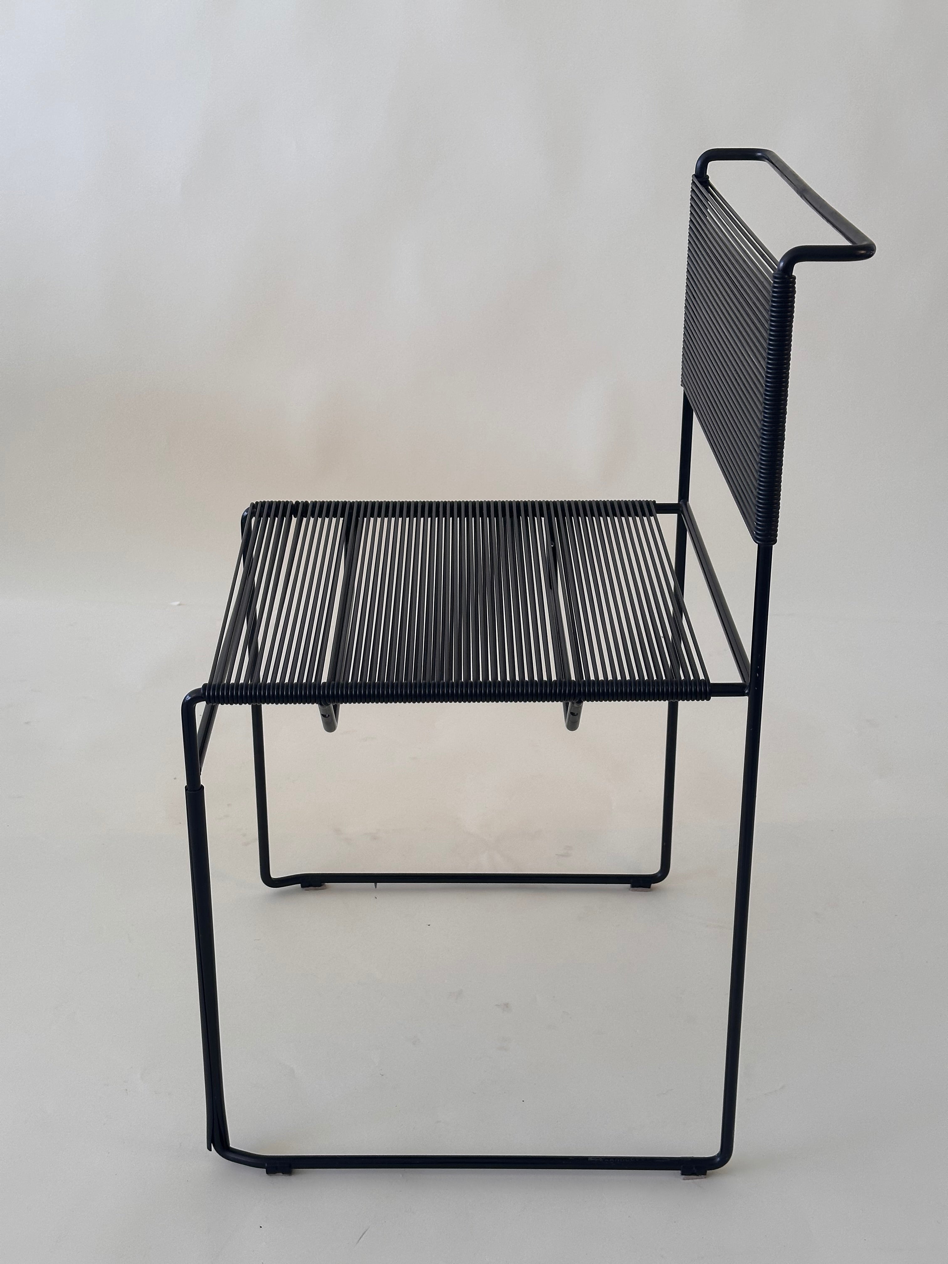 Set de 4 chaises « Spaghetti » par Giandomenico Belotti pour FlyLine, 1970s