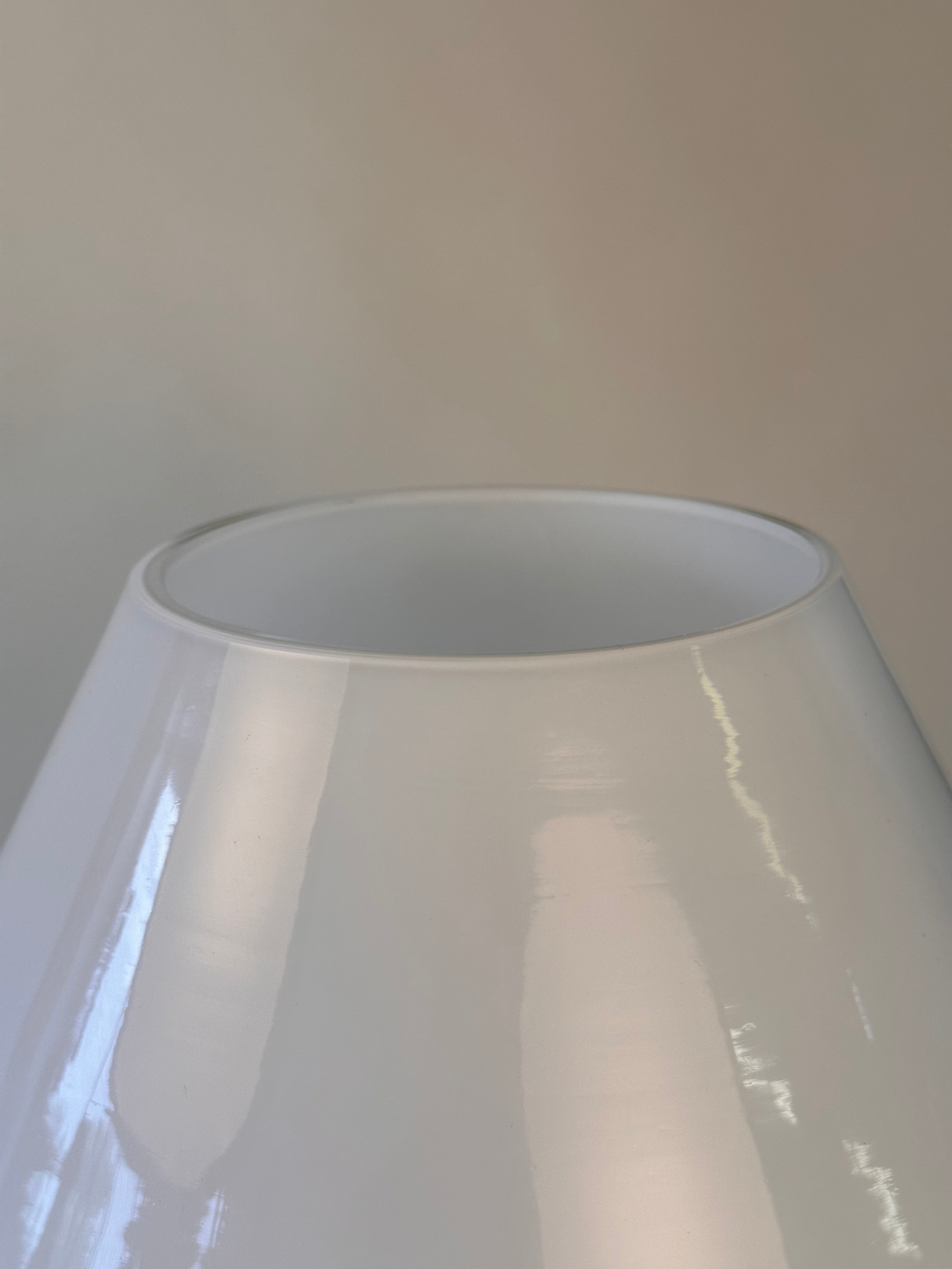 Lampe de table "champignon" en verre de Murano
