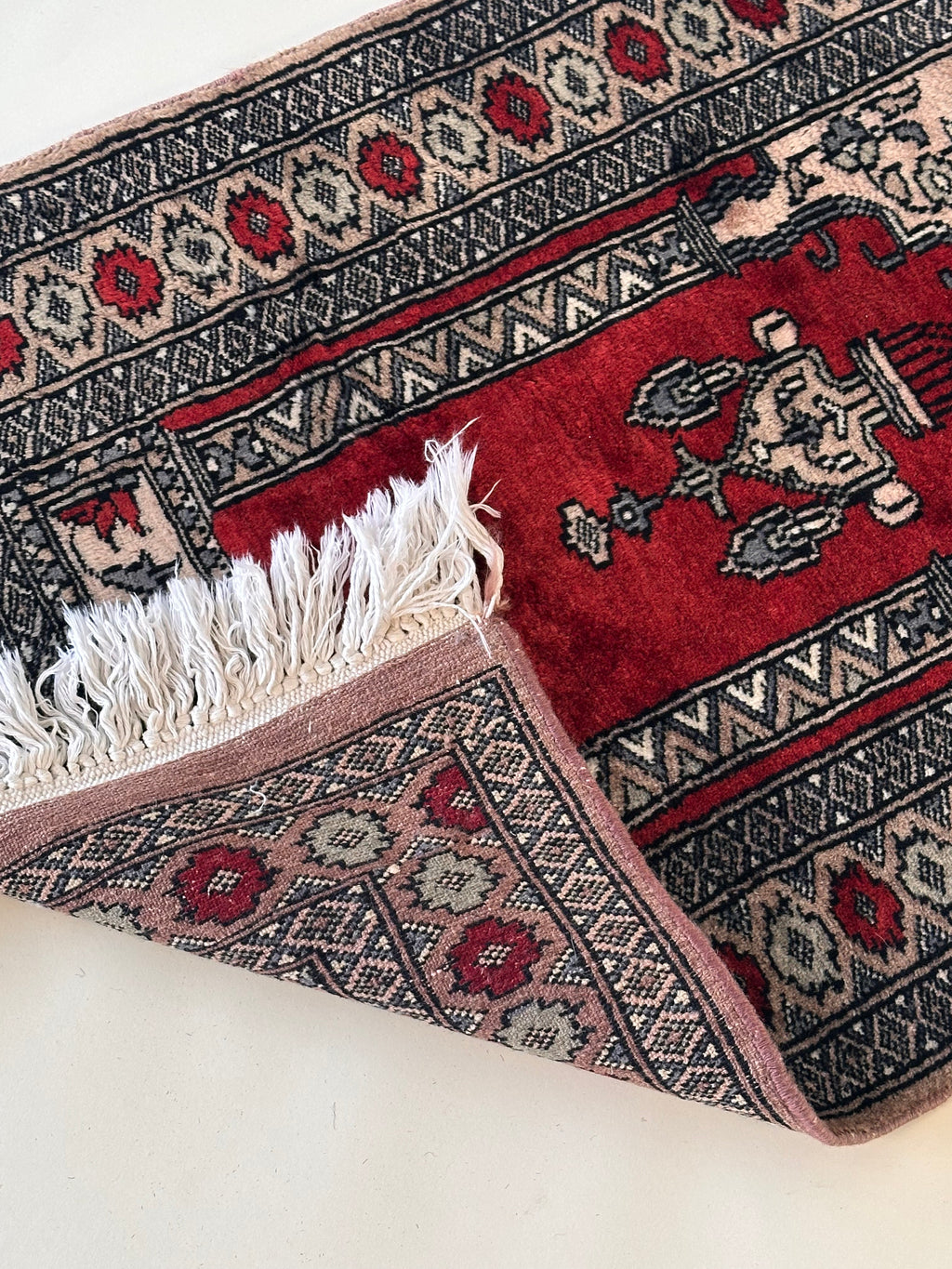 Tapis vintage style Anatolien en laine