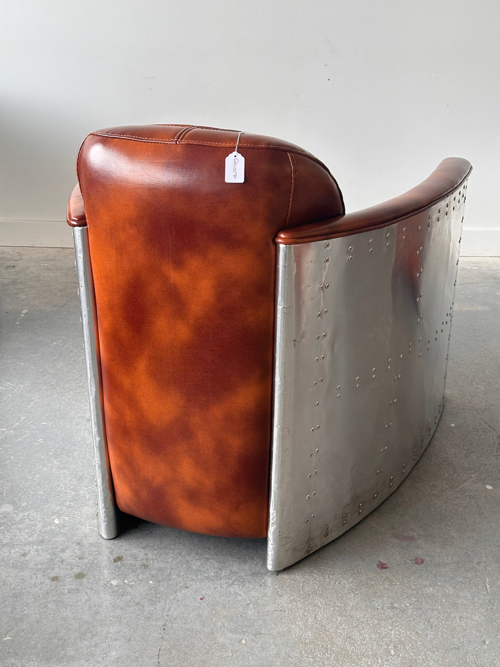 Chaise de lounge Aviateur en aluminium